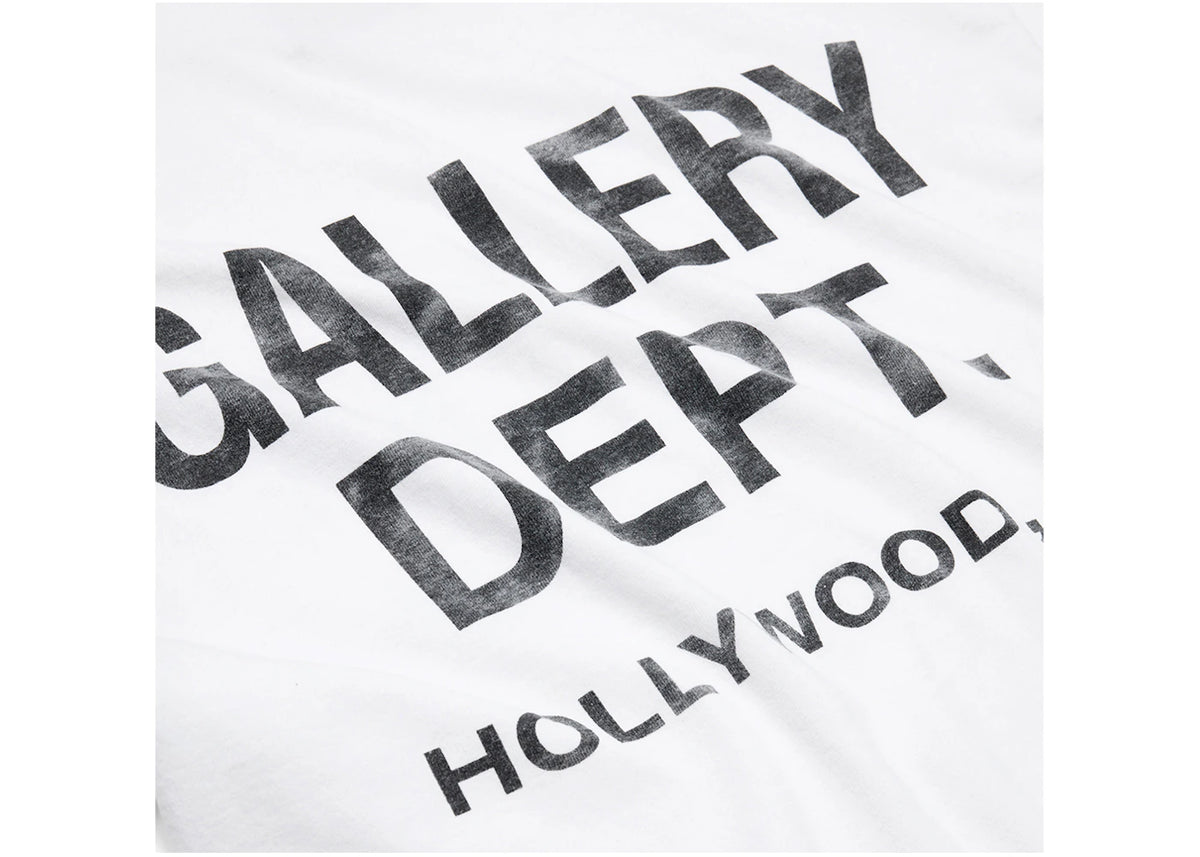 Gallery Dept. Souvenir T-Shirt White Black