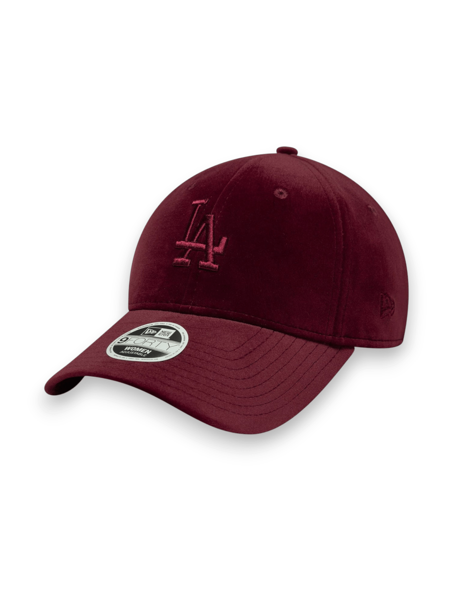 New Era 9FORTY LA Dodgers MLB Velluto Rosso Scuro