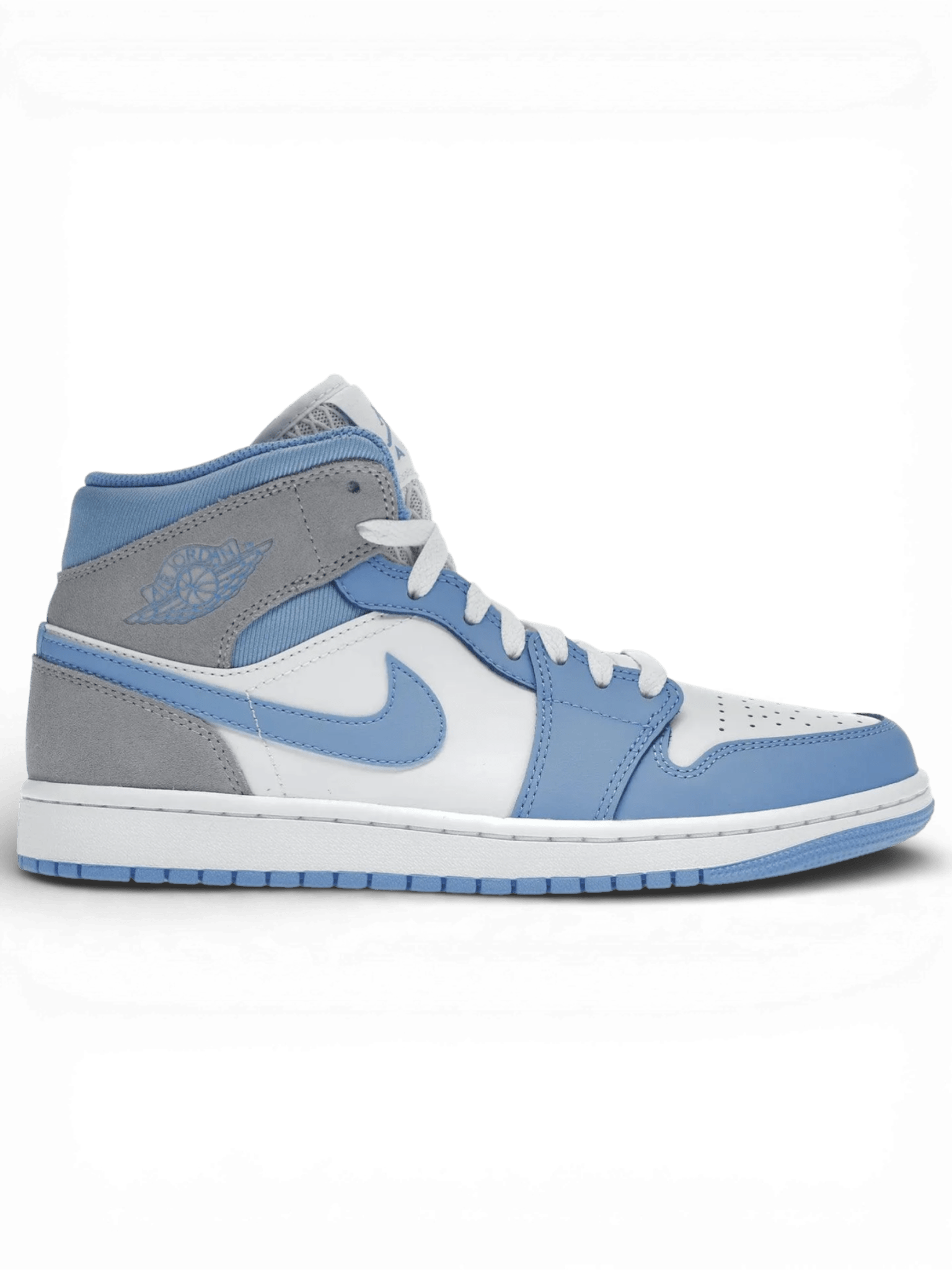 Jordan 1 Mid University Blue Grey