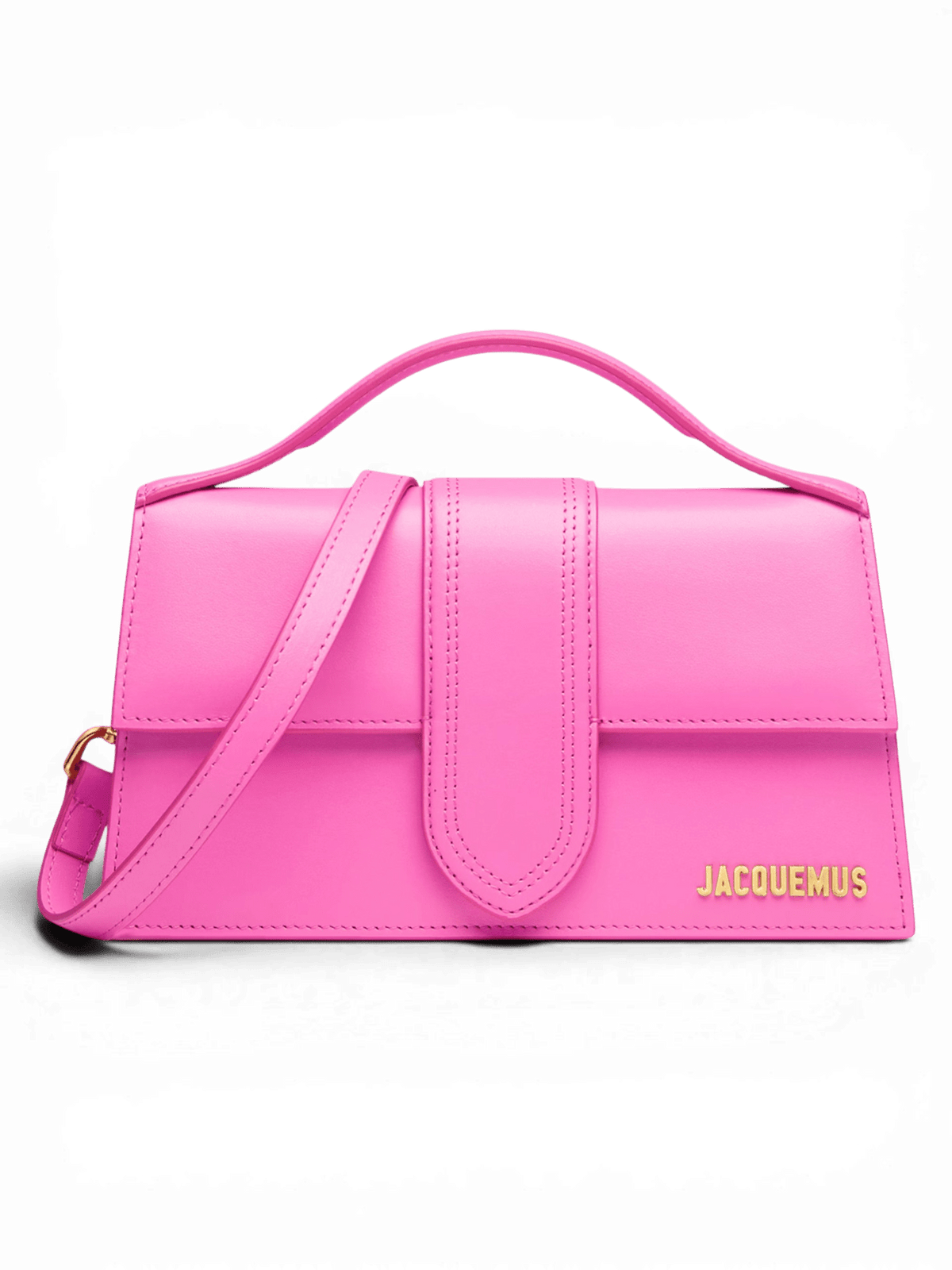 Jacquemus Le Grand Bambino Mini Neon Pink