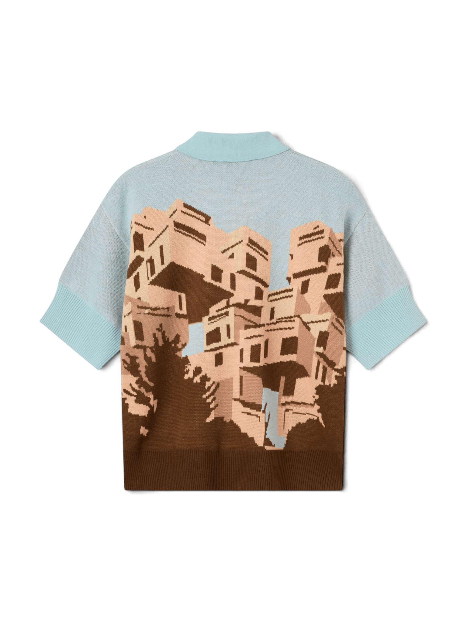 House Of Errors The Apartments Knitted Polo