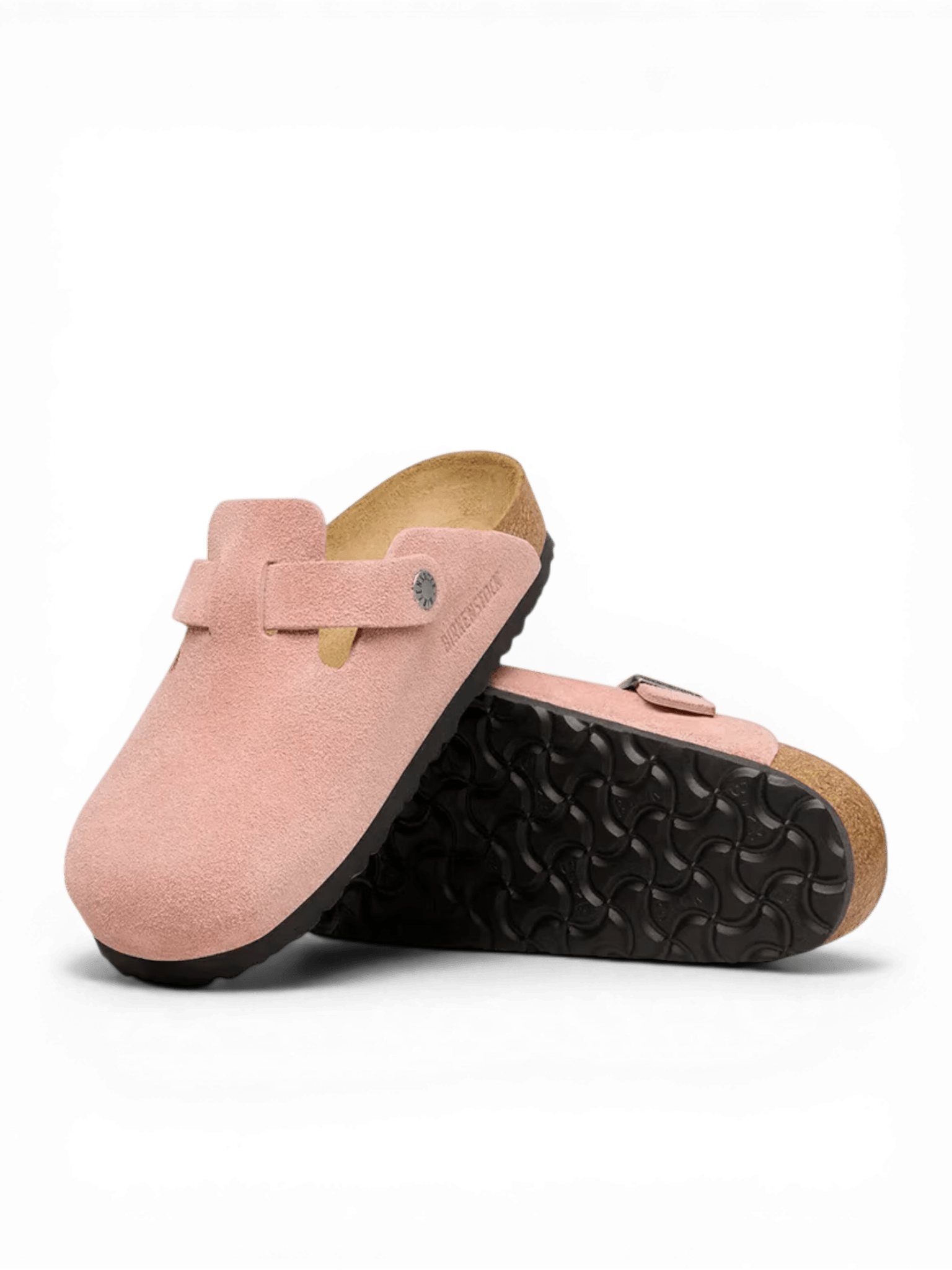 Birkenstock Boston Suede Pink Clay  