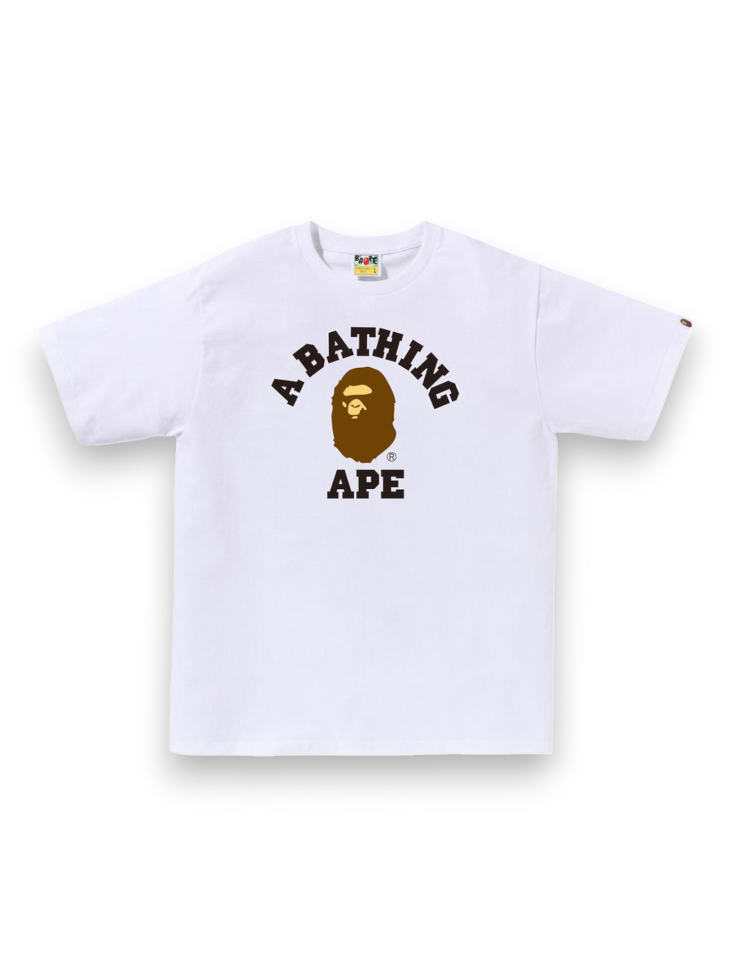 BAPE College Tee White