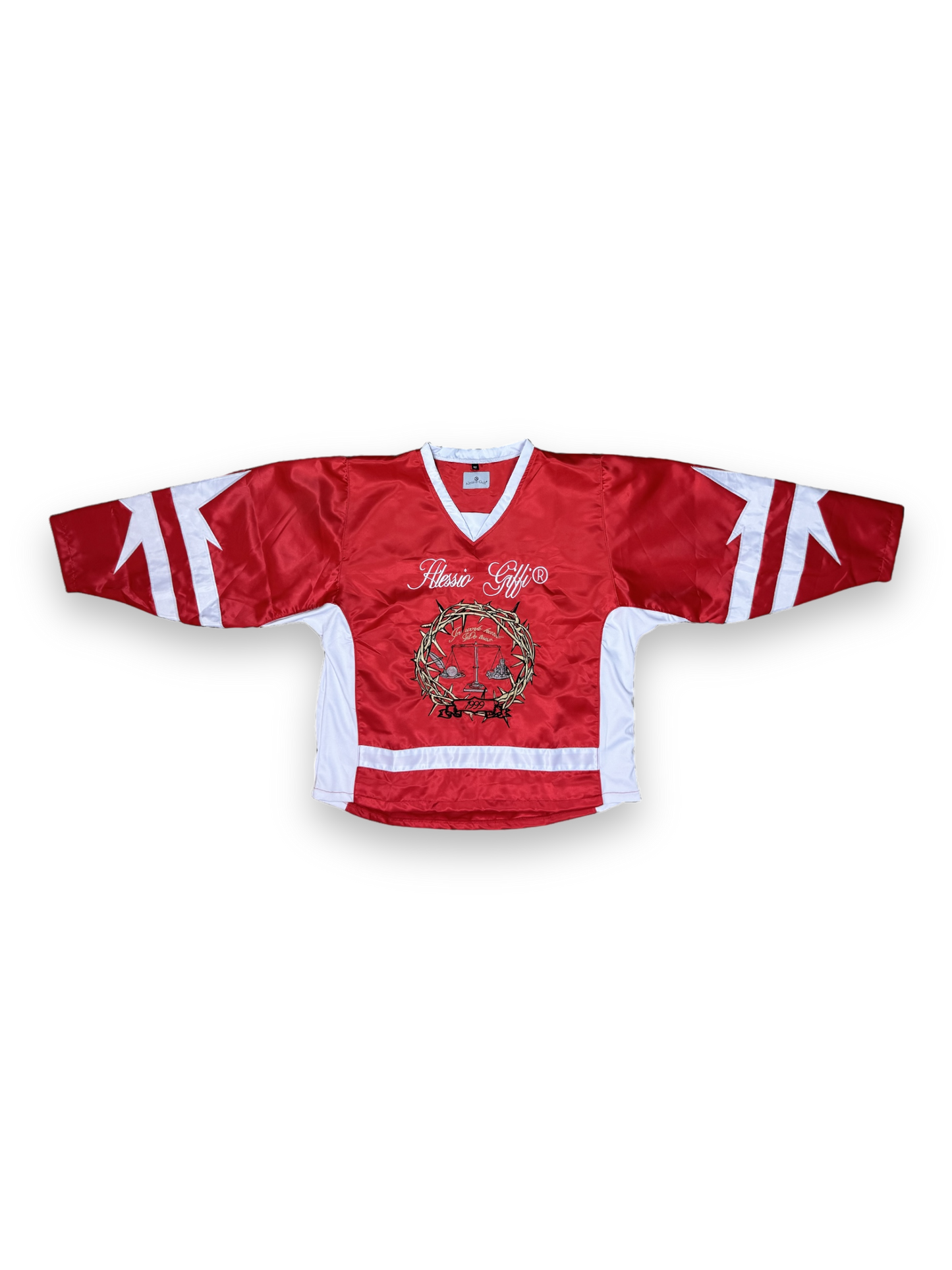 Alessio Giffi Work Hard Hockey Jersey Satin Red