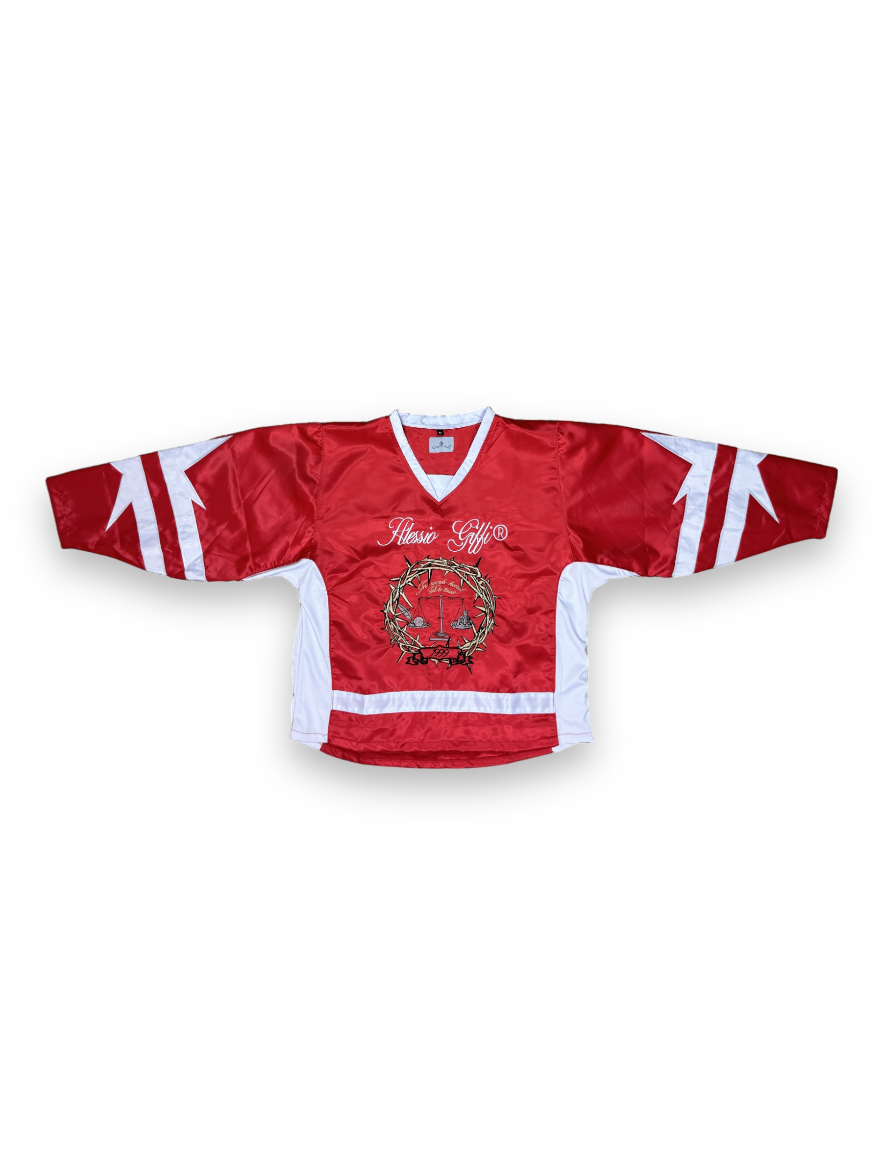 Alessio Giffi Work Hard Hockey Jersey Satin Red