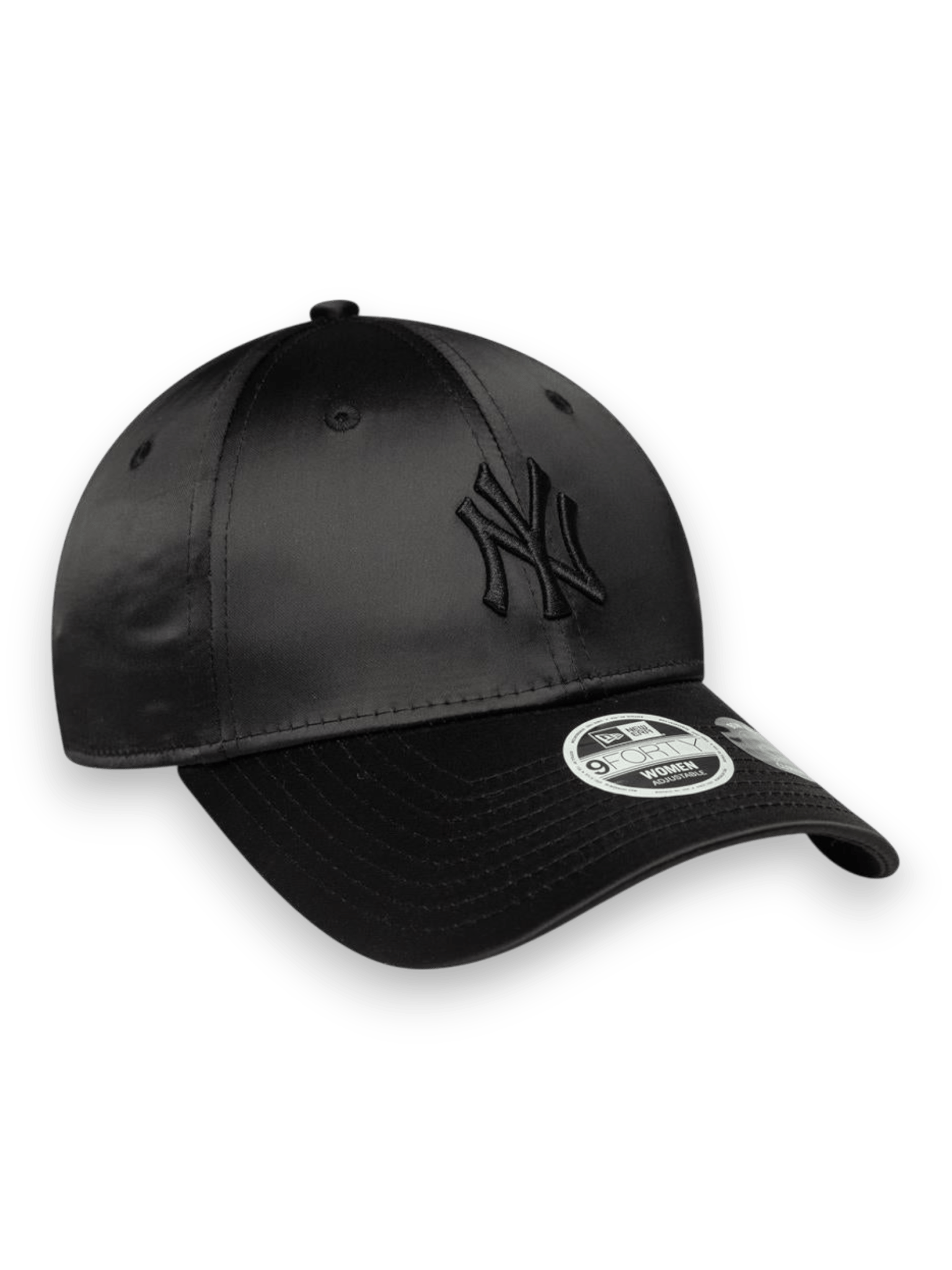 New Era New York Yankees 9FORTY Womens Satin Bow Black Cap