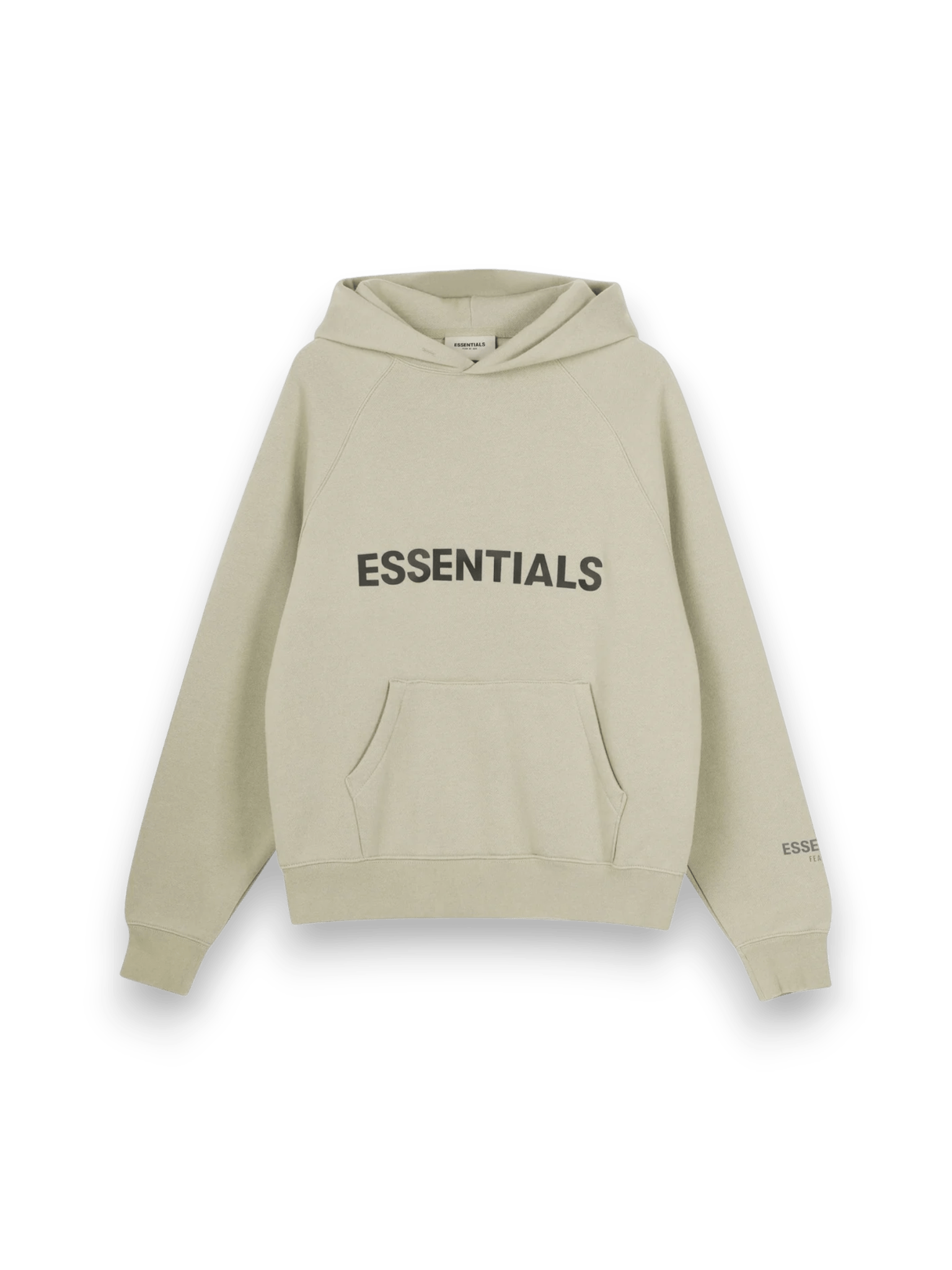 Fear Of God Essentials Applique Logo Hoodie - Moss (FW20)