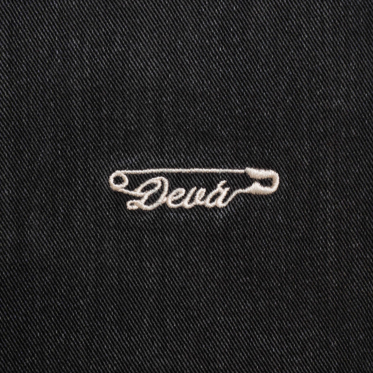 DEVÁ STATES GRUNT Denim Work Jacket [Washed Black]