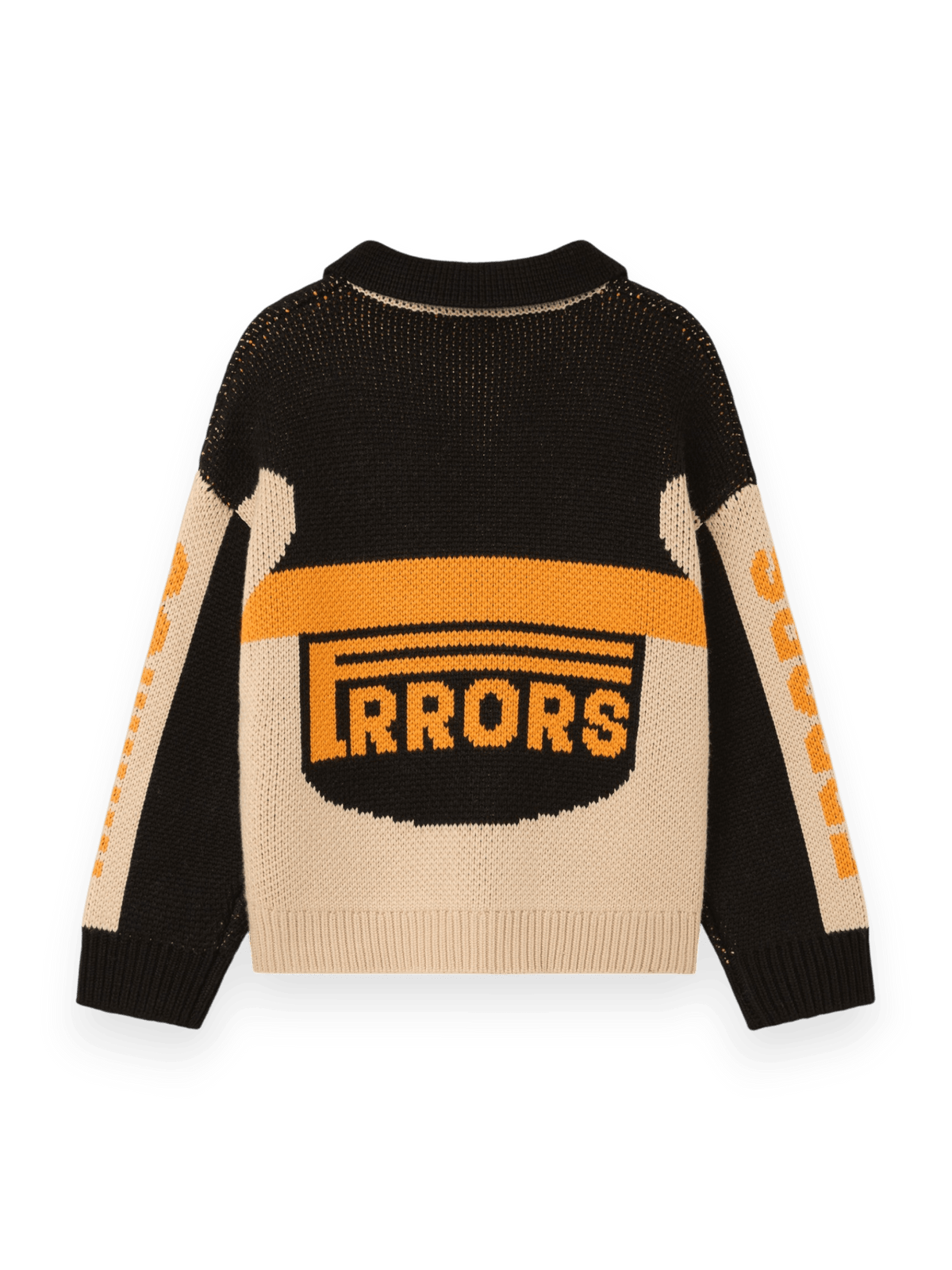 House Of Errors Thick Knit Moto Cardigan 