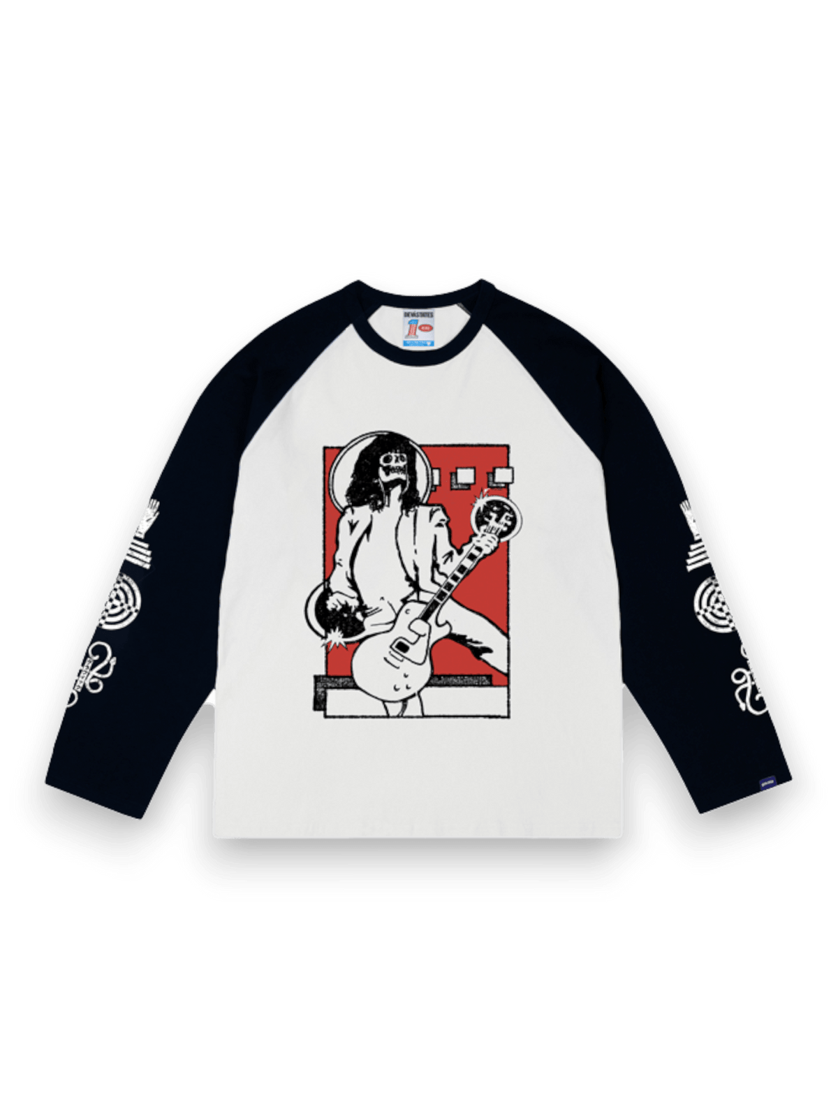DEVÁ STATES L/S Raglan Jimmy Black
