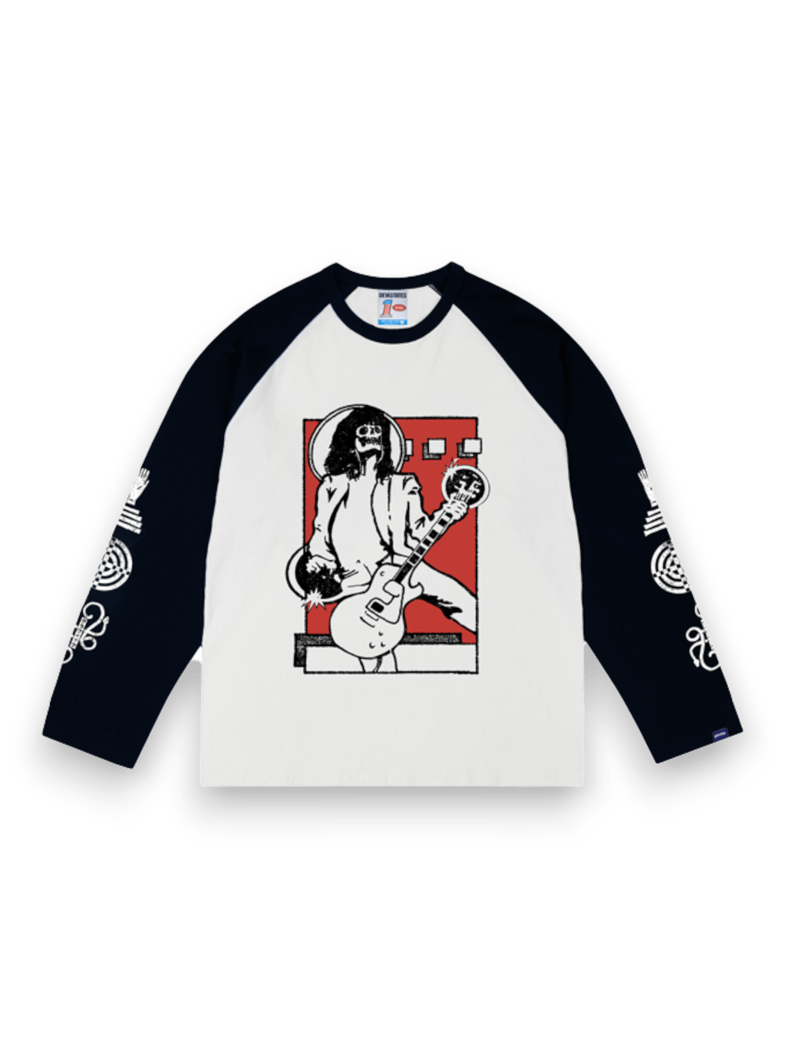 DEVÁ STATES L/S Raglan Jimmy Black