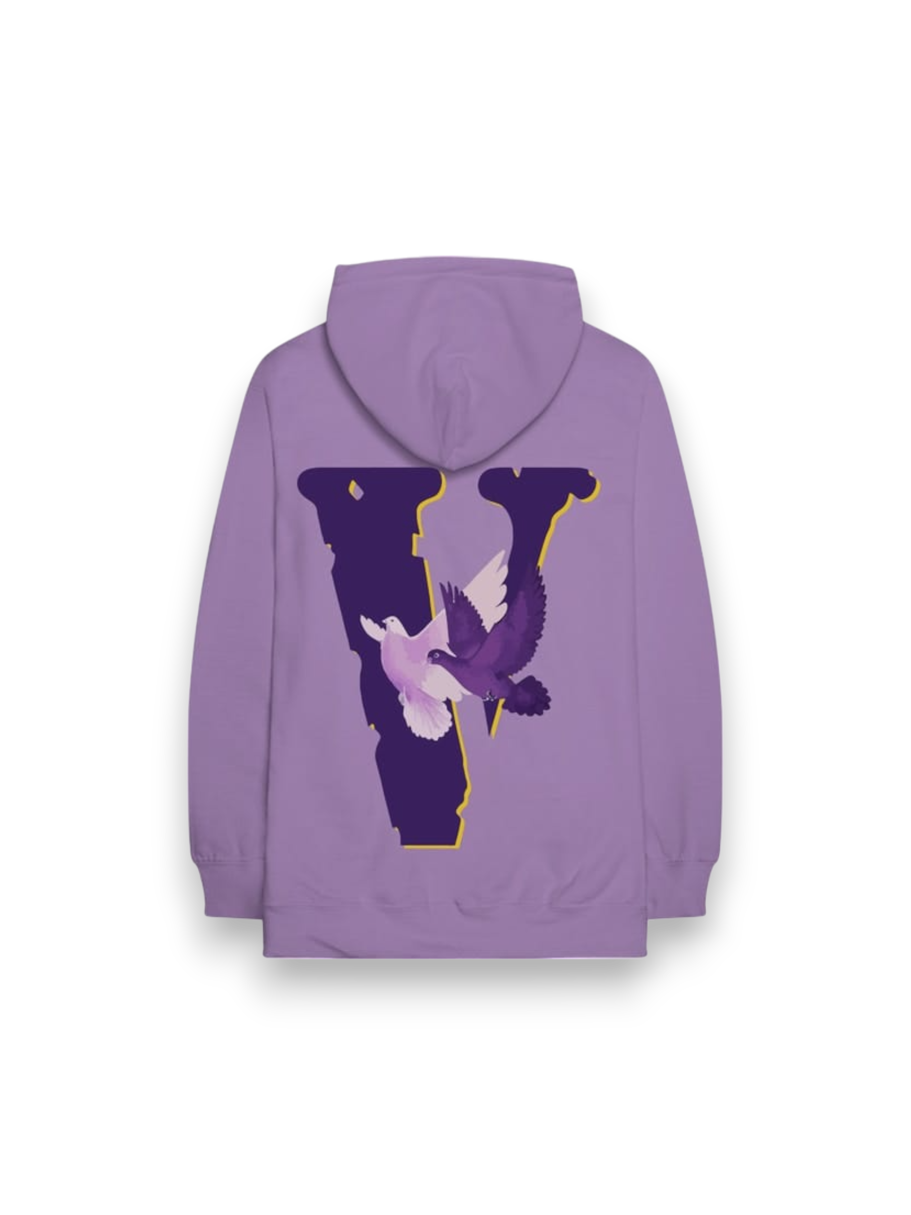 Nav x Vlone Doves Hoodie Purple