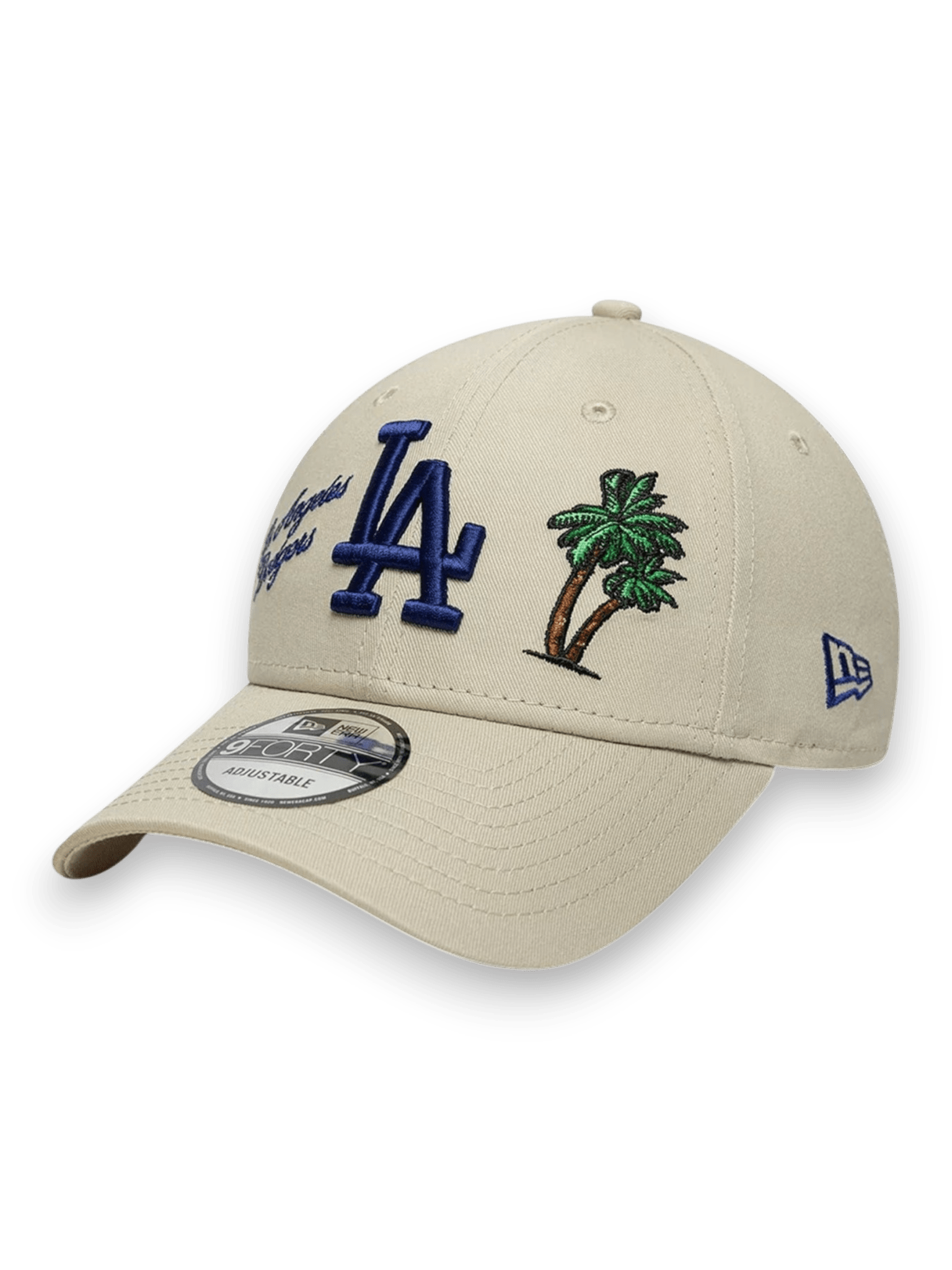 New Era Cap 9FORTY LA Dodgers MLB City Icon Beige