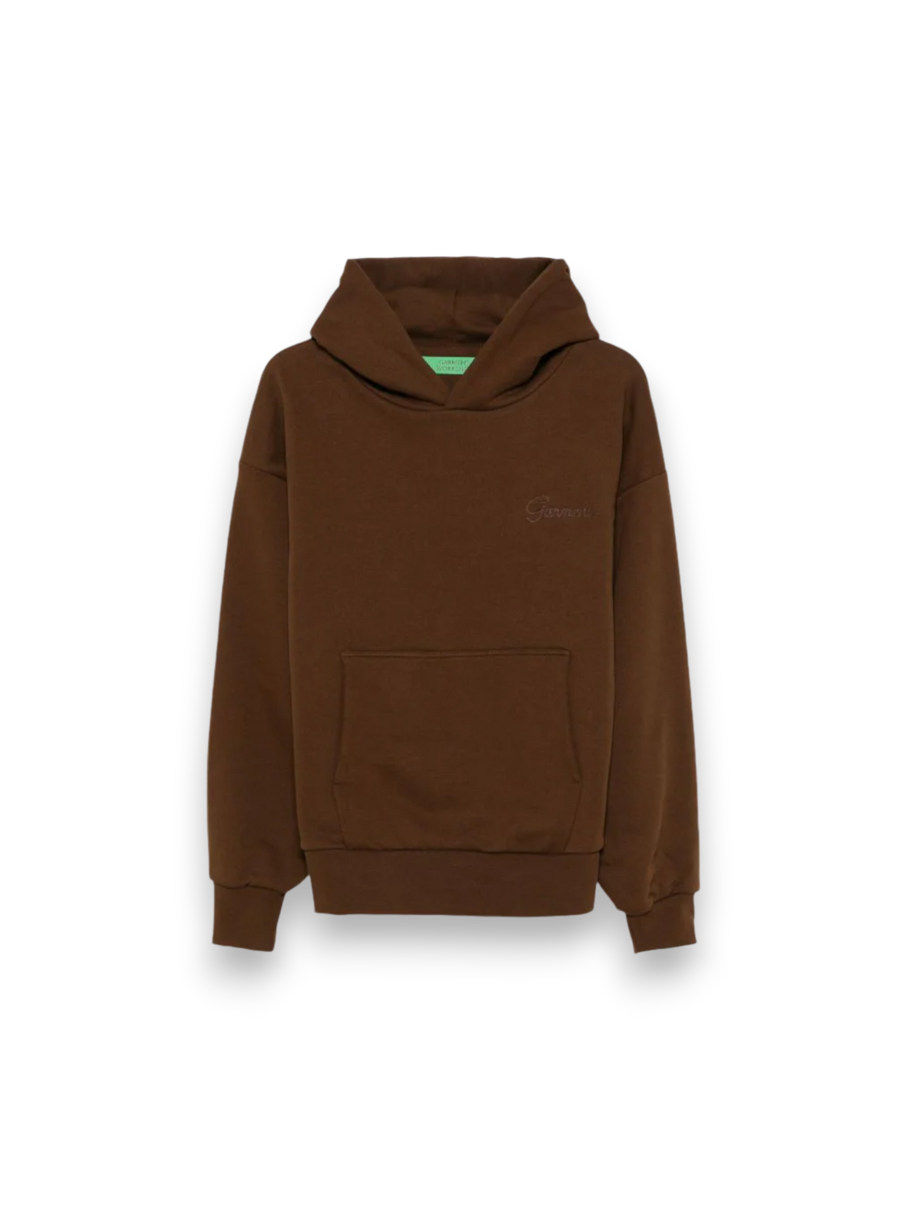 Garment Workshop Double Layer Hoodie Mocha Brown