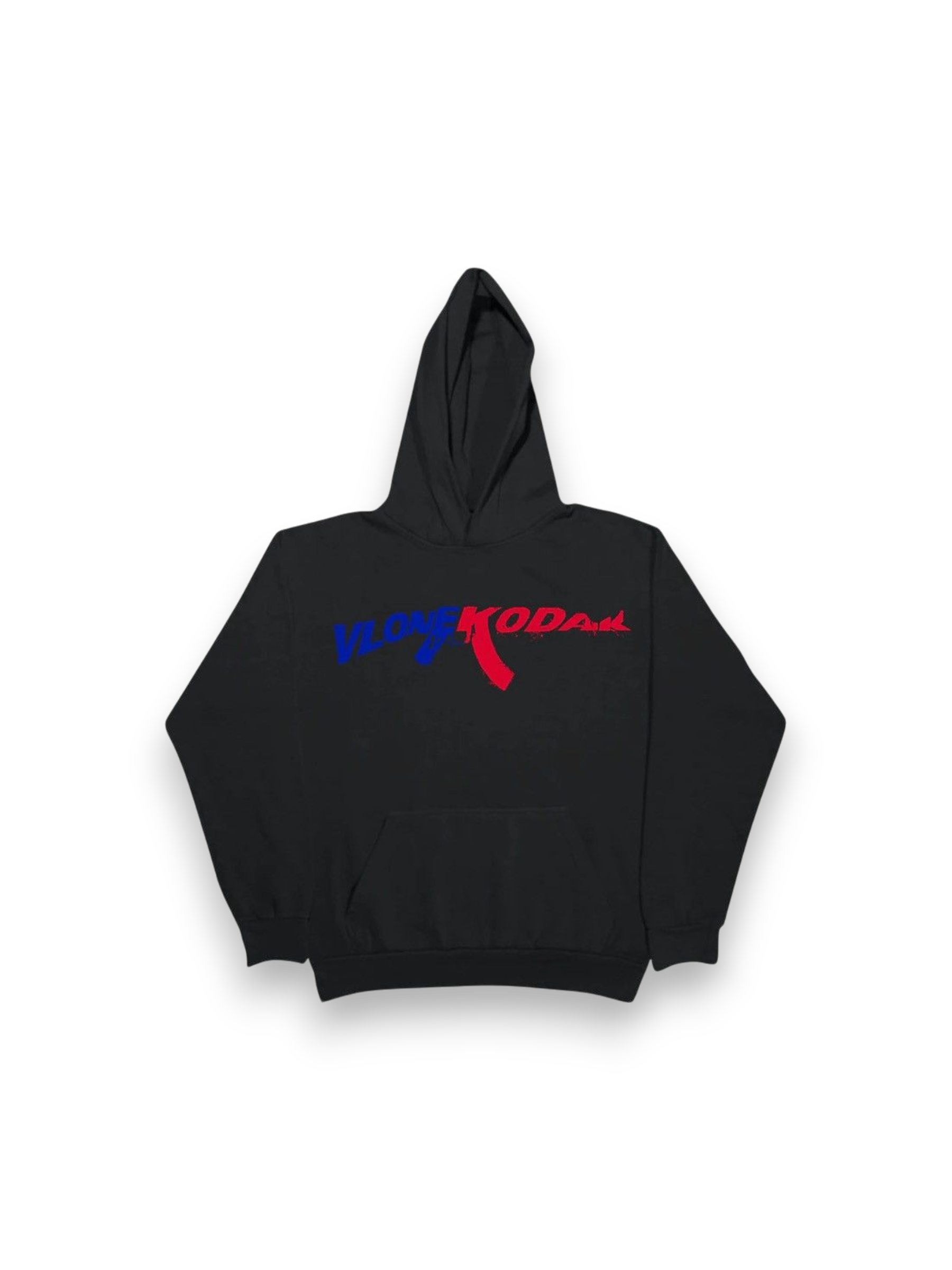 Kodak Black x Vlone 47 Hoodie Black