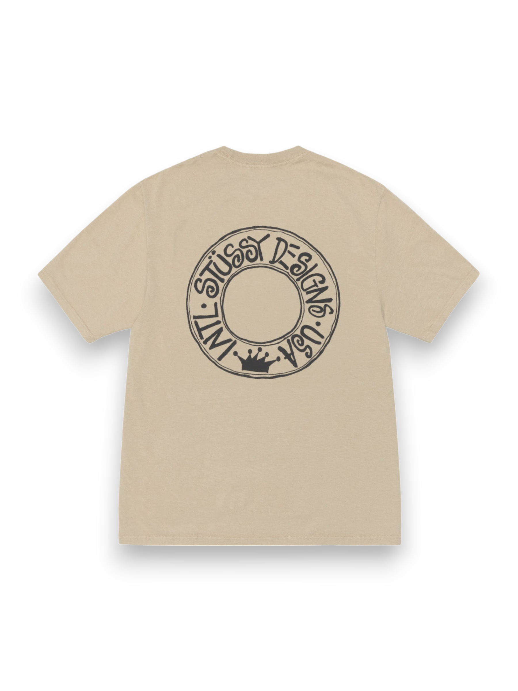 Stussy Buana Pigment Dyed Tee Khaki