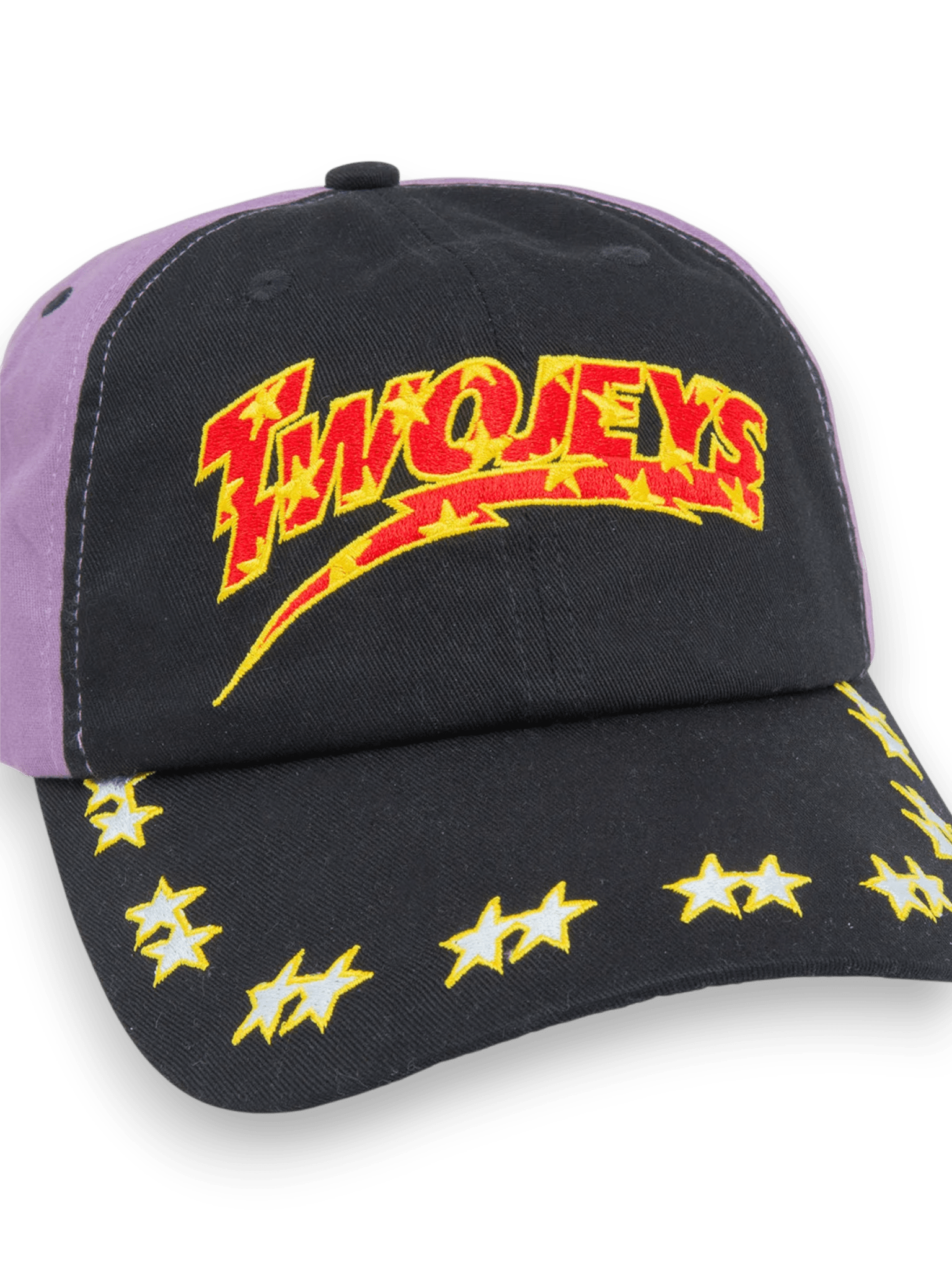 Twojeys Embroidered Purple Dad Cap