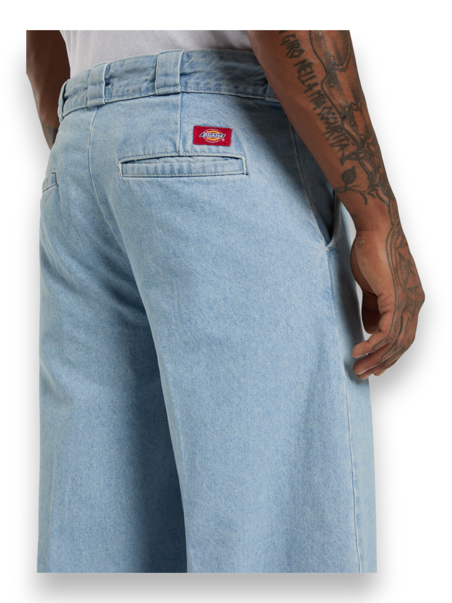 DICKIES 877 Barrel Leg Work jeans Aged Blue