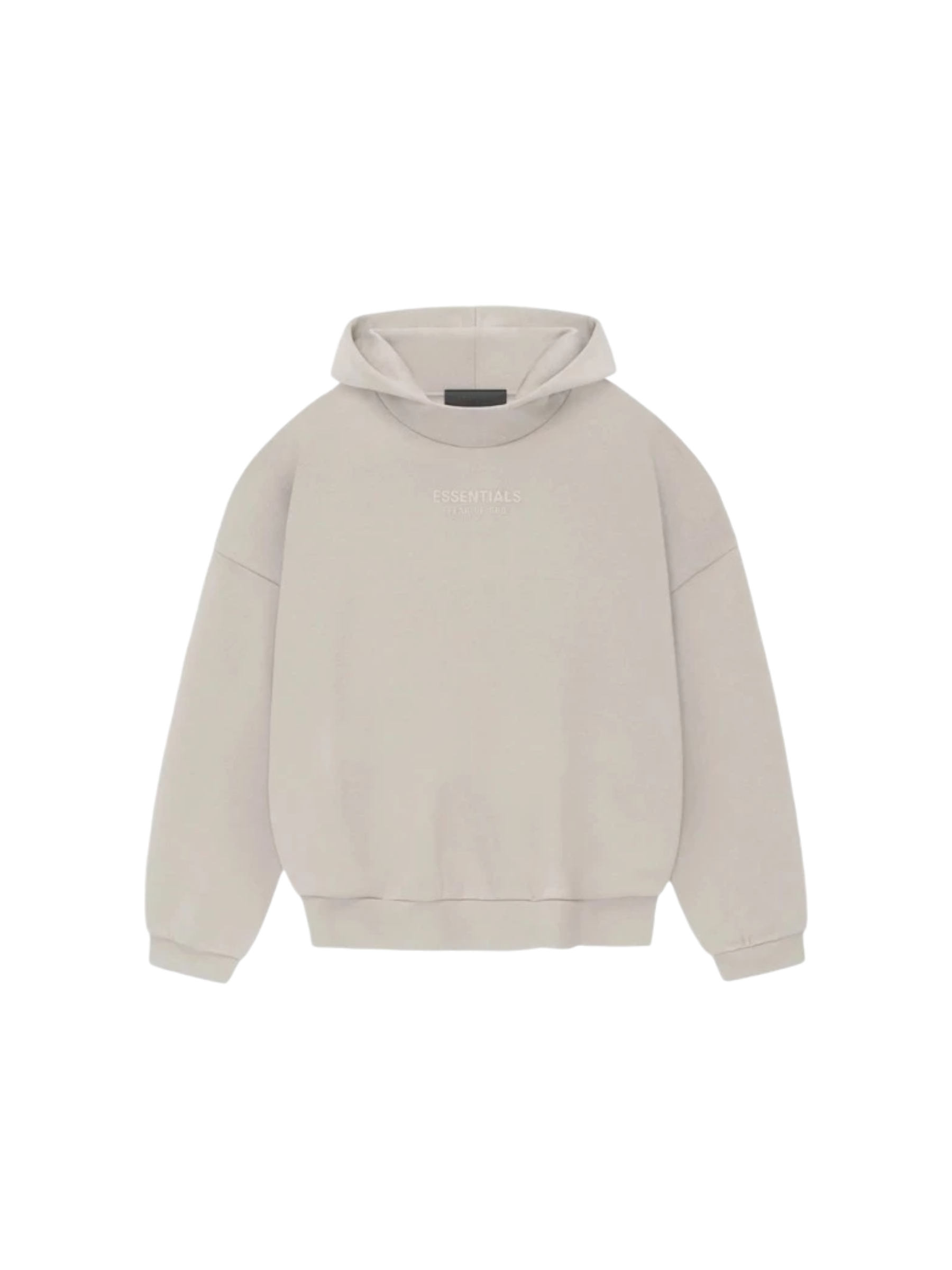 Fear of God Essentials Hoodie Silver Cloud