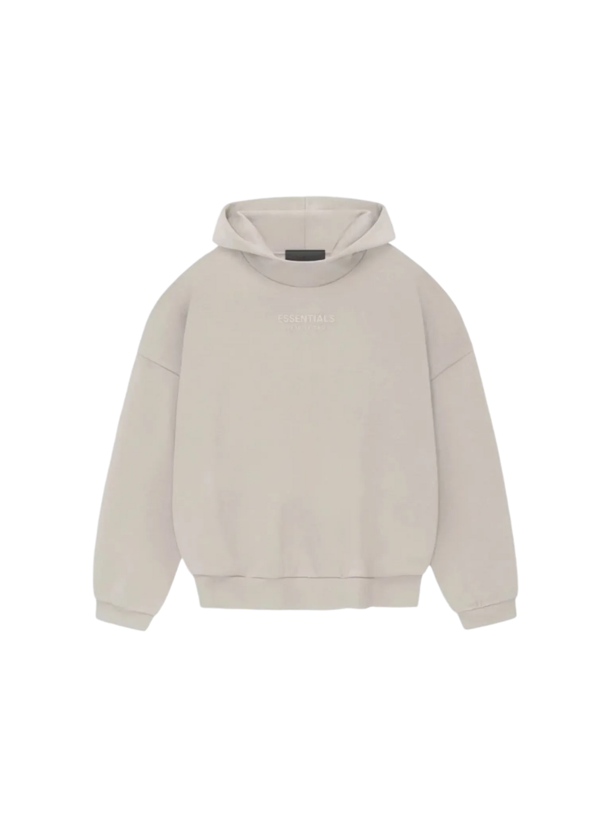 Fear of God Essentials Hoodie Silver Cloud