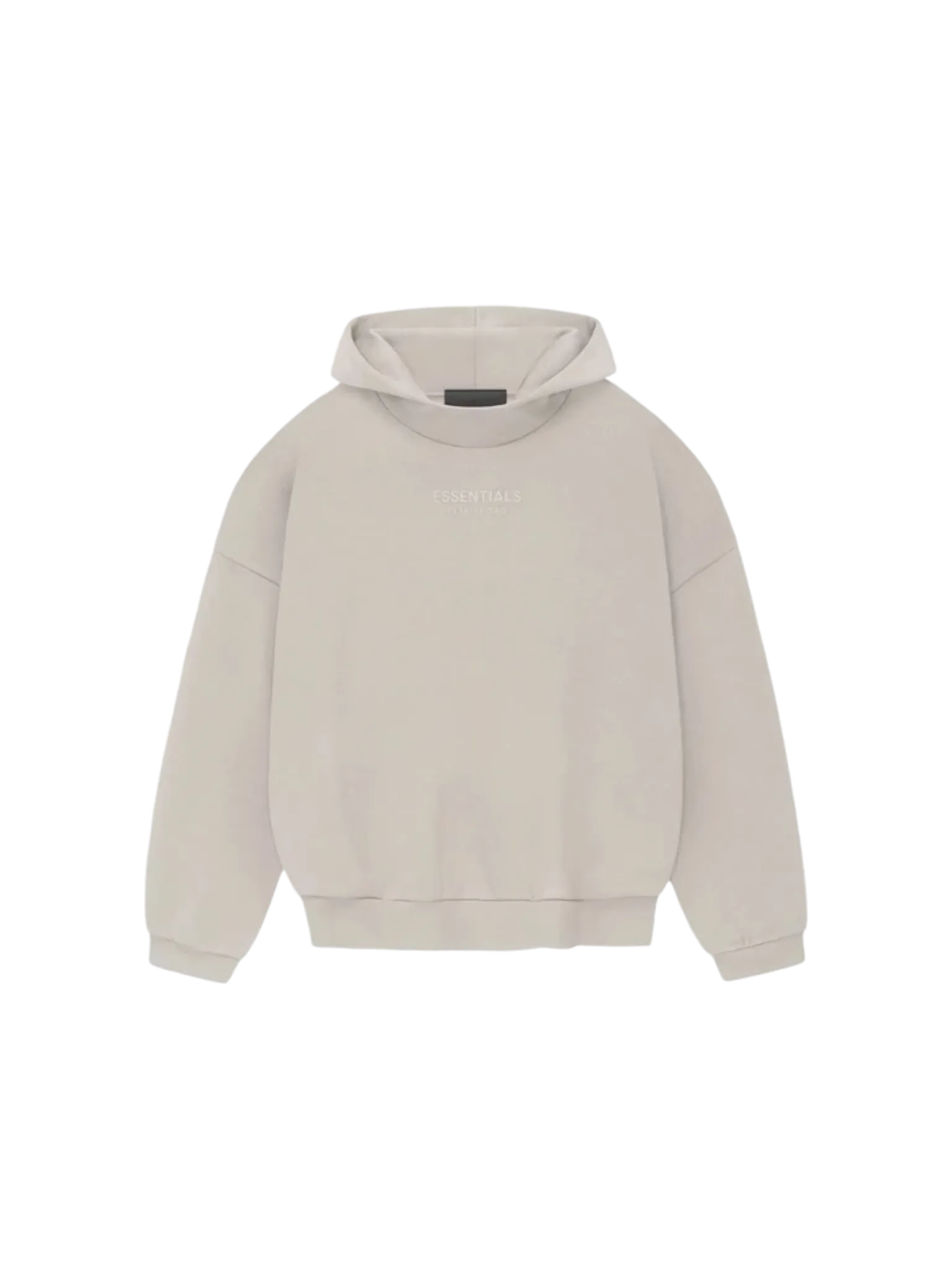 Fear of God Essentials Hoodie Silver Cloud