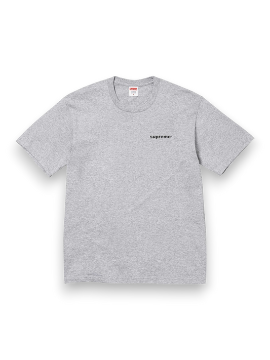 Supreme Fuck Money Tee Heather Grey