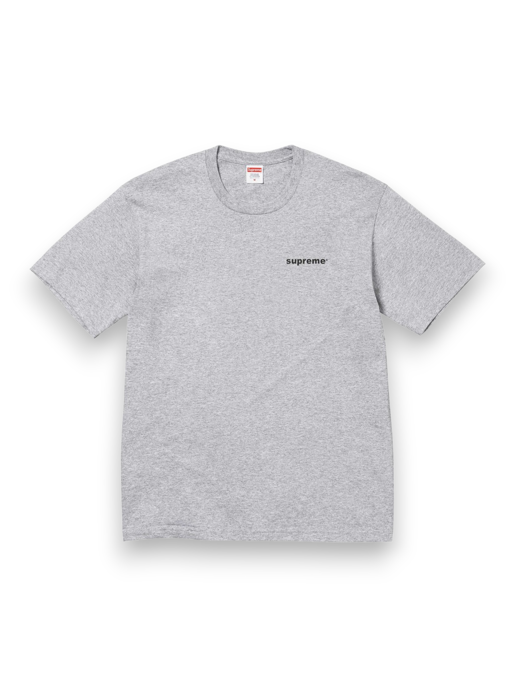 Supreme Fuck Money Tee Heather Grey