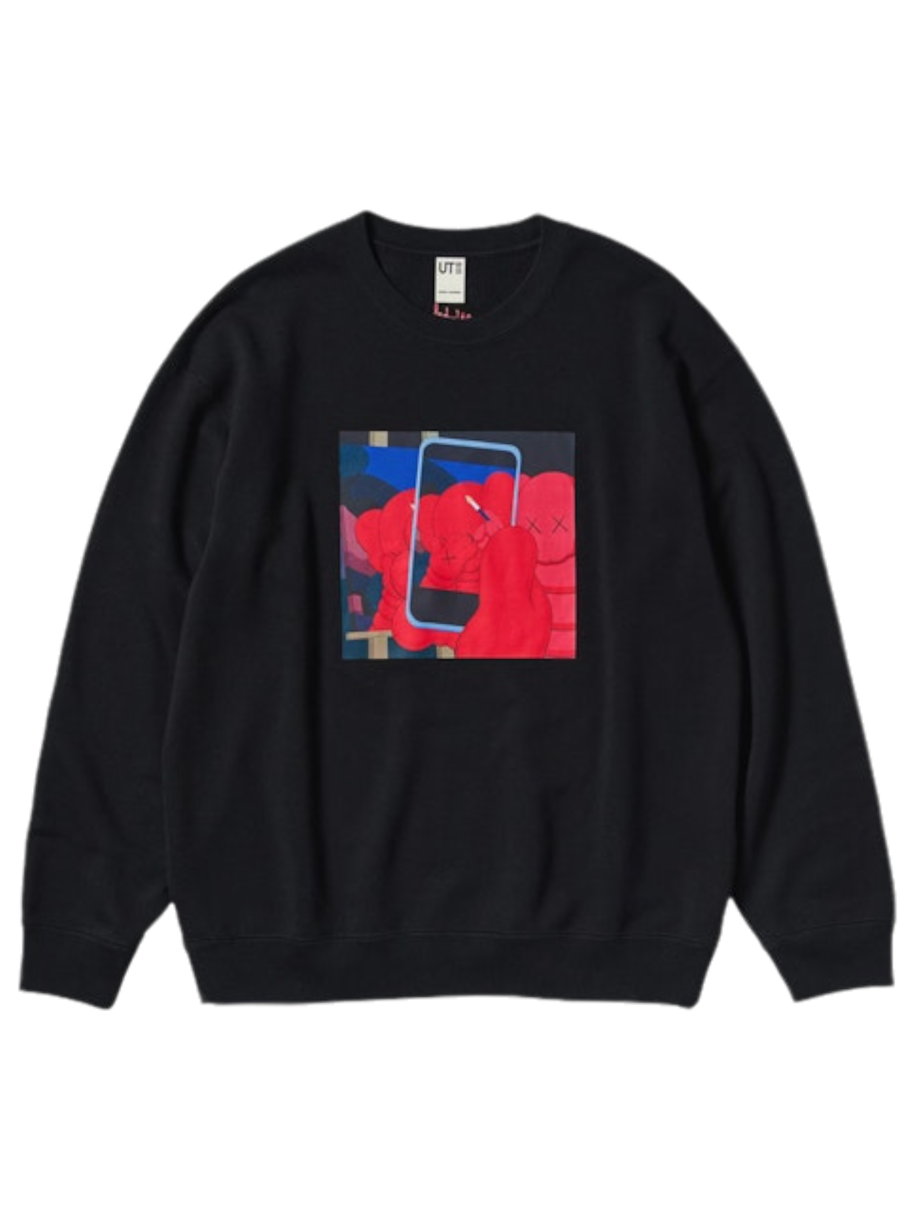 KAWS x Uniqlo Warhol Graphic 476119 Sweatshirt Black