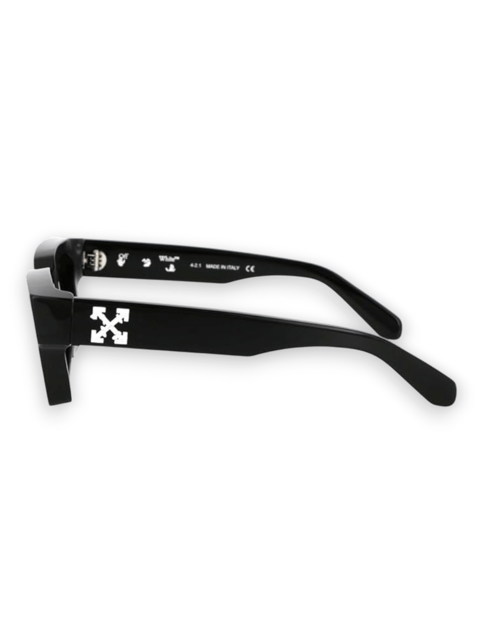 OFF-WHITE Virgil Sunglasses Black Dark Grey