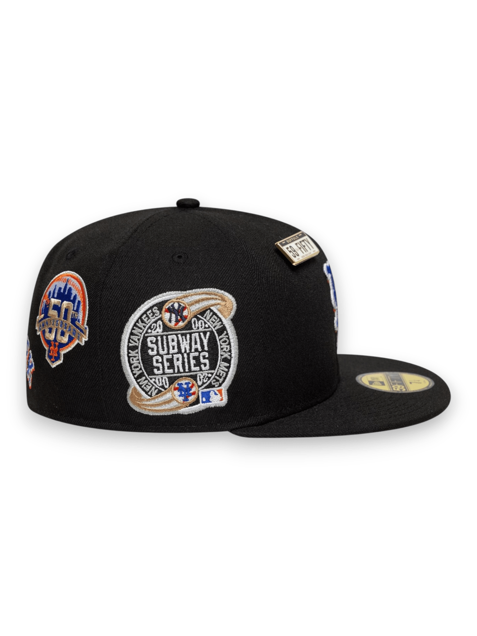 New Era New York Mets MLB Subway Series Black 59FIFTY Fitted Cap
