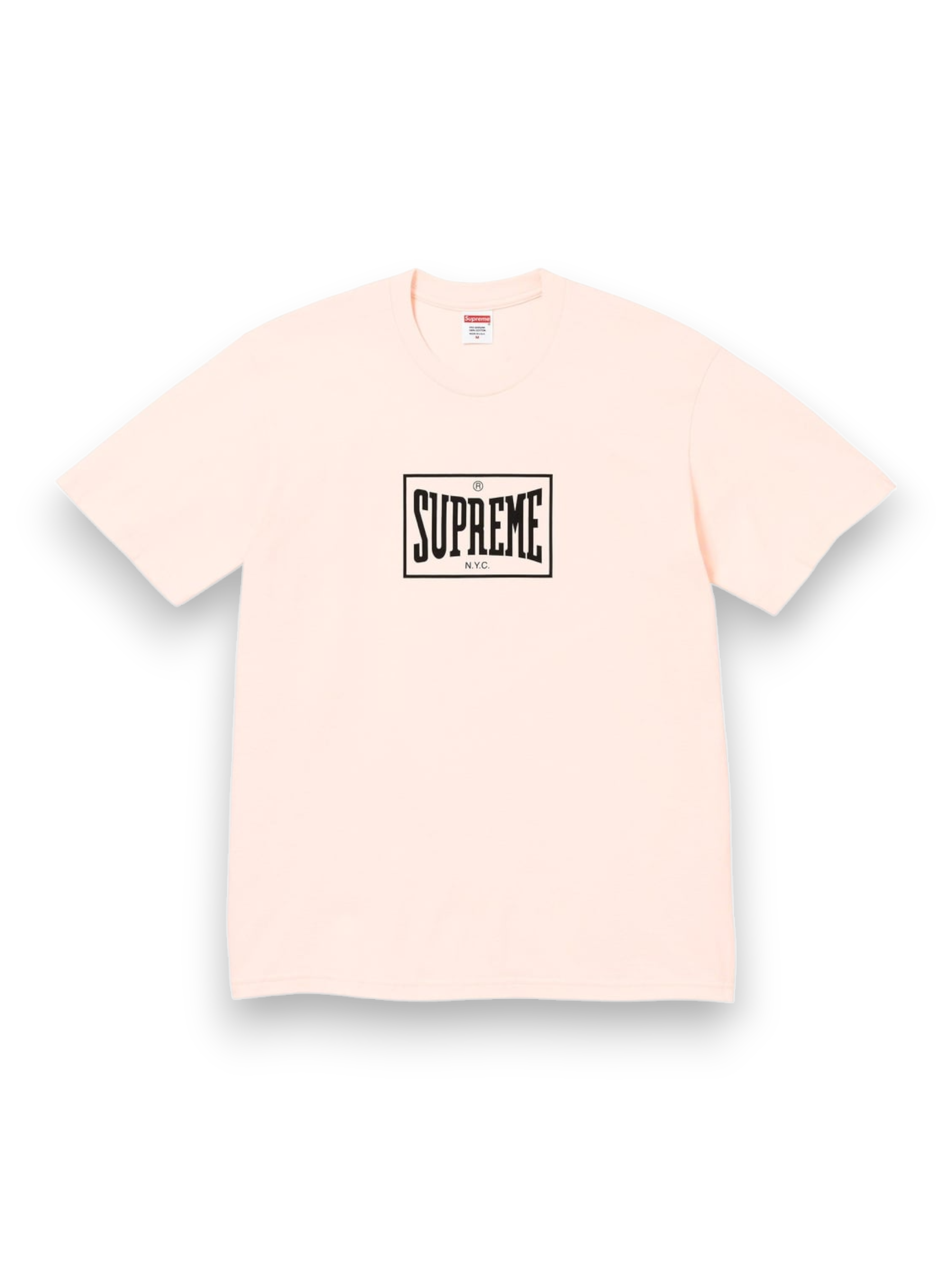 Supreme Warm Up Tee Pale Pink