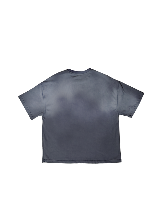 Alessio Giffi 24/7 basic tees Stone washed grey