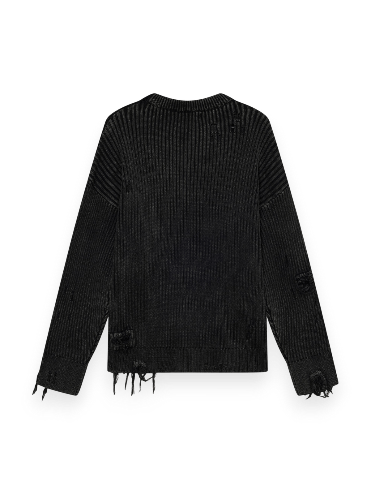 Acupuncture Metal Sweater Black