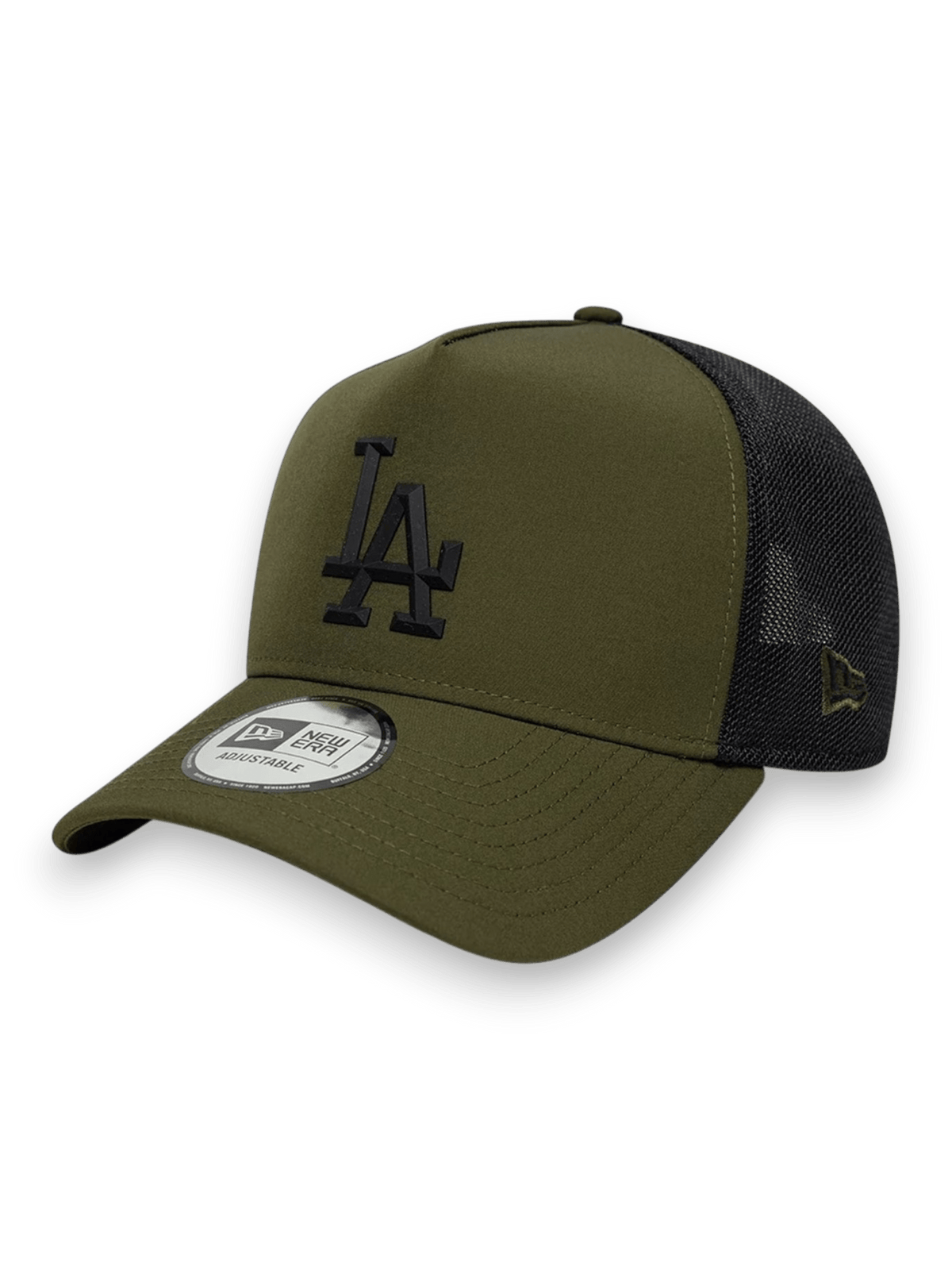 New Era Cap 9FORTY A-Frame Trucker LA Dodgers MLB Sport Dark Green