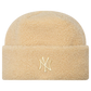 New Era Beanie New York Yankees Borg Natural