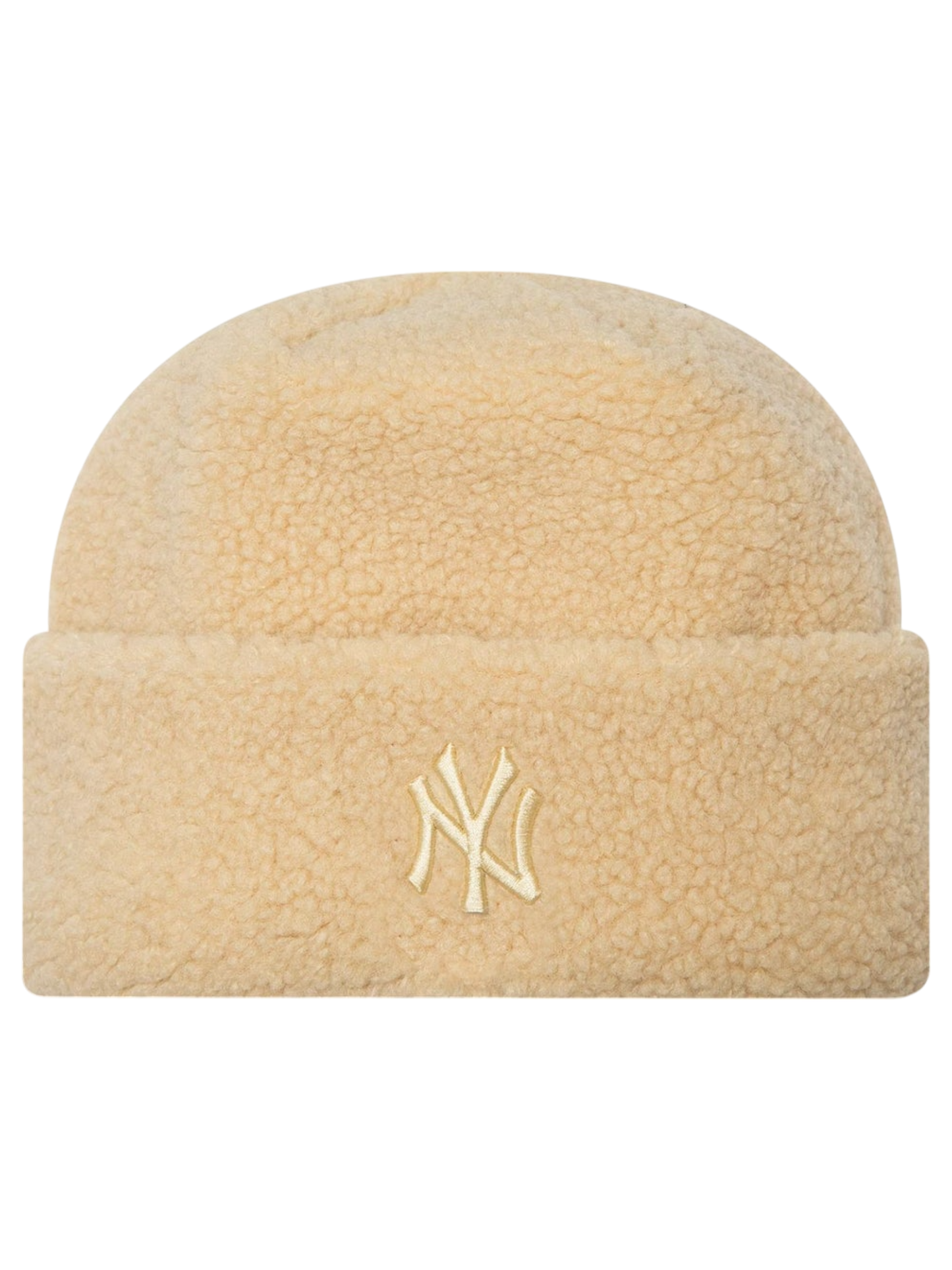 New Era Beanie New York Yankees Borg Natural