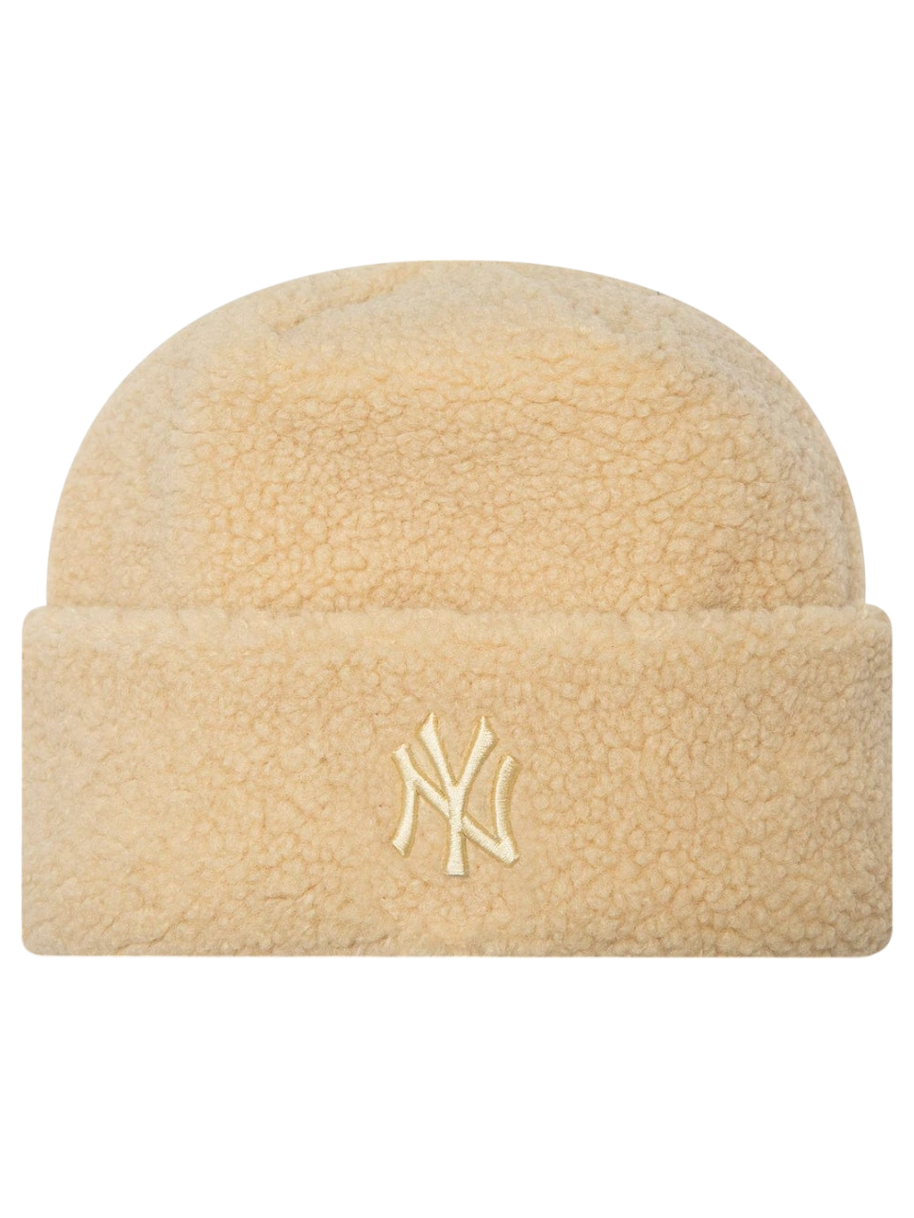 New Era Beanie New York Yankees Borg Natural