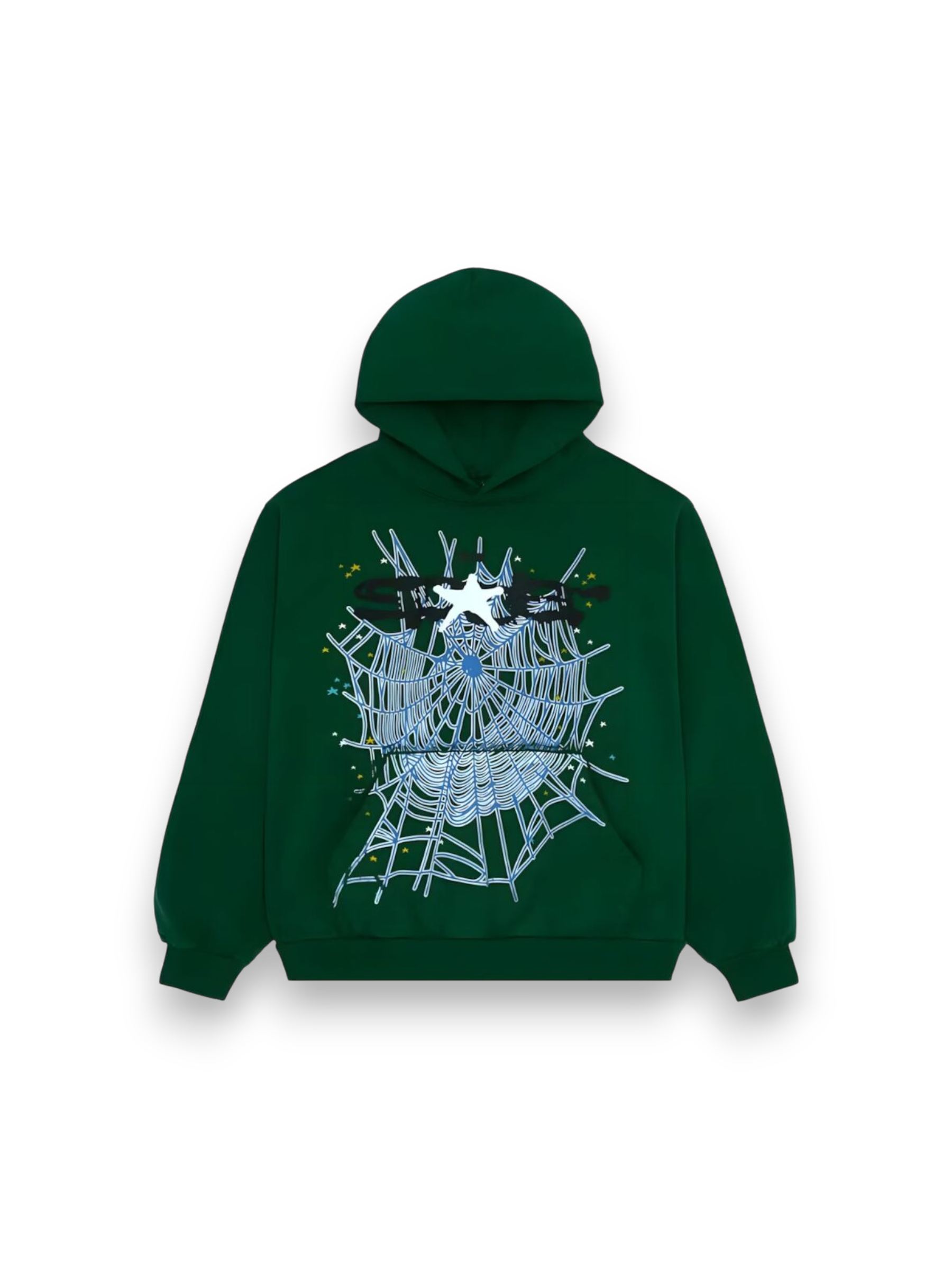 Sp5der Web Hoodie Hunter Green