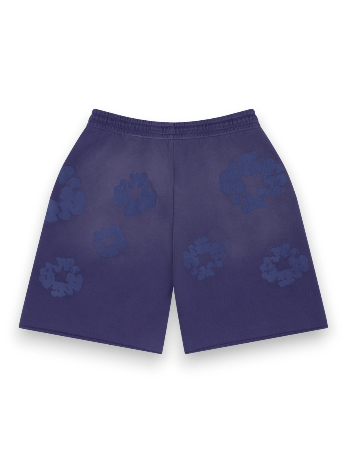 Denim Tears Mono Cotton Wreath Sweat Shorts Washed Blue