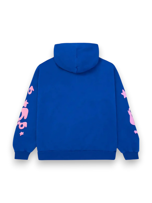 Sp5der Beluga Hoodie Blue