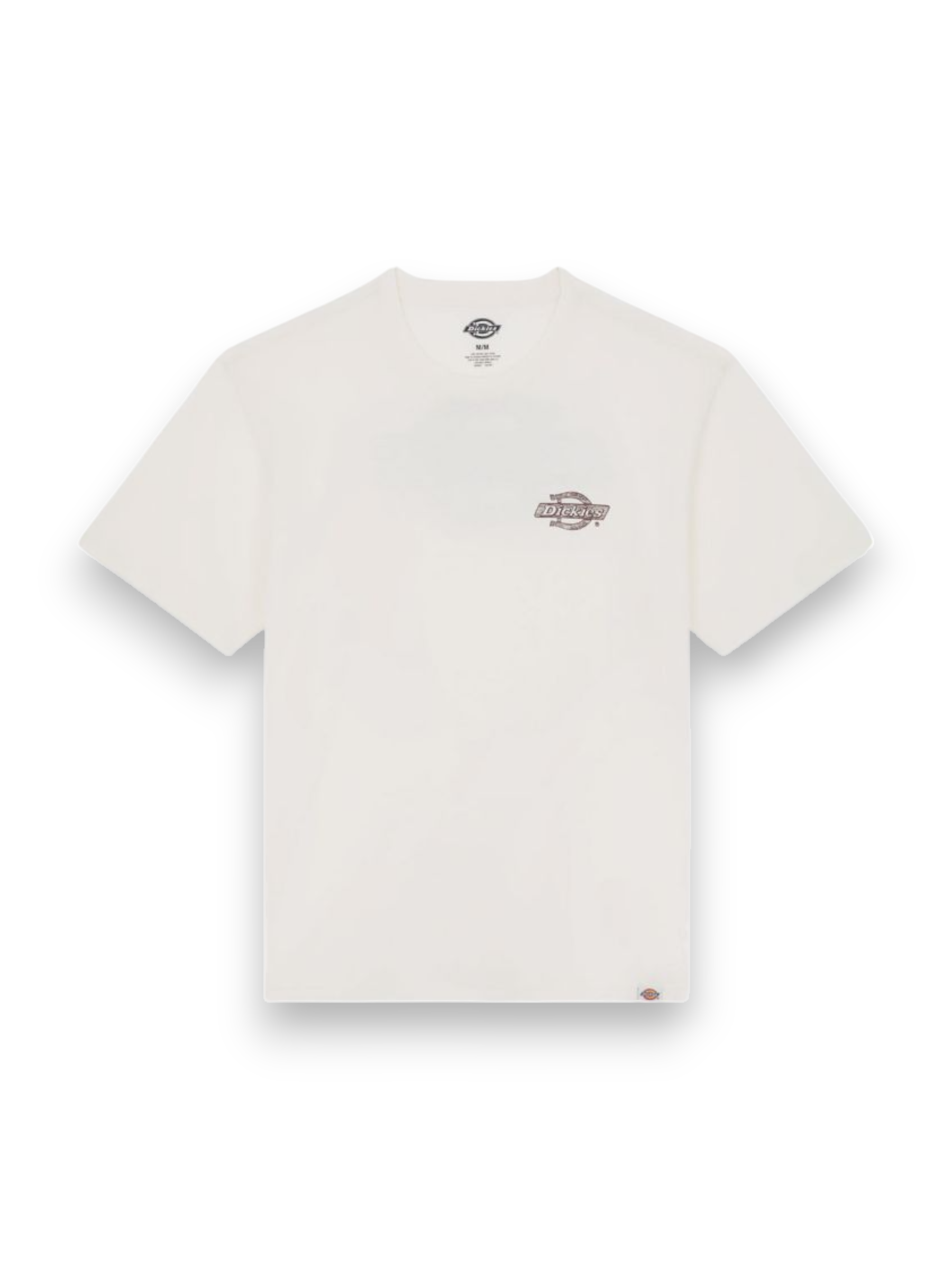 Dickies Wood Logo White