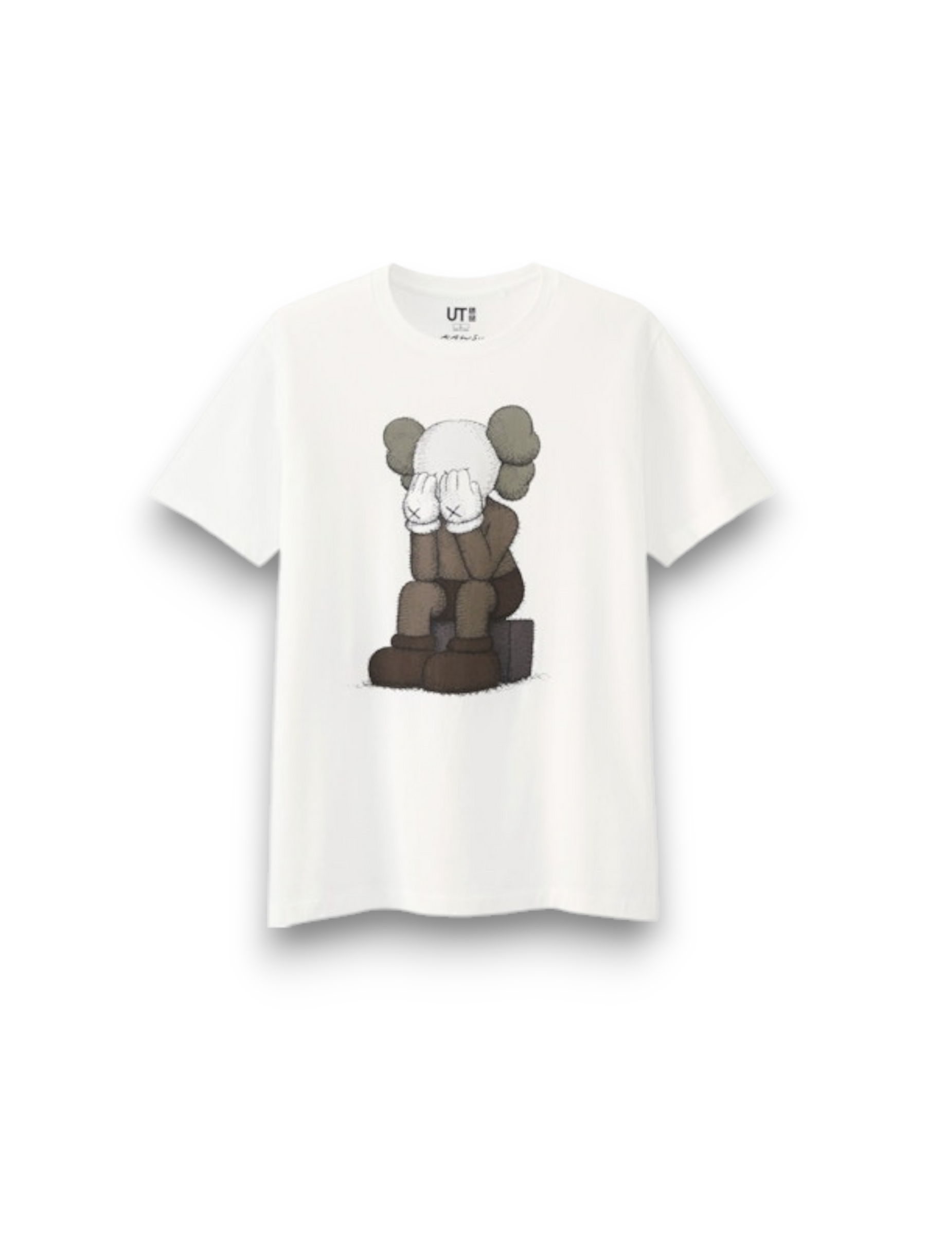 KAWS x Uniqlo Passing Through Tee White