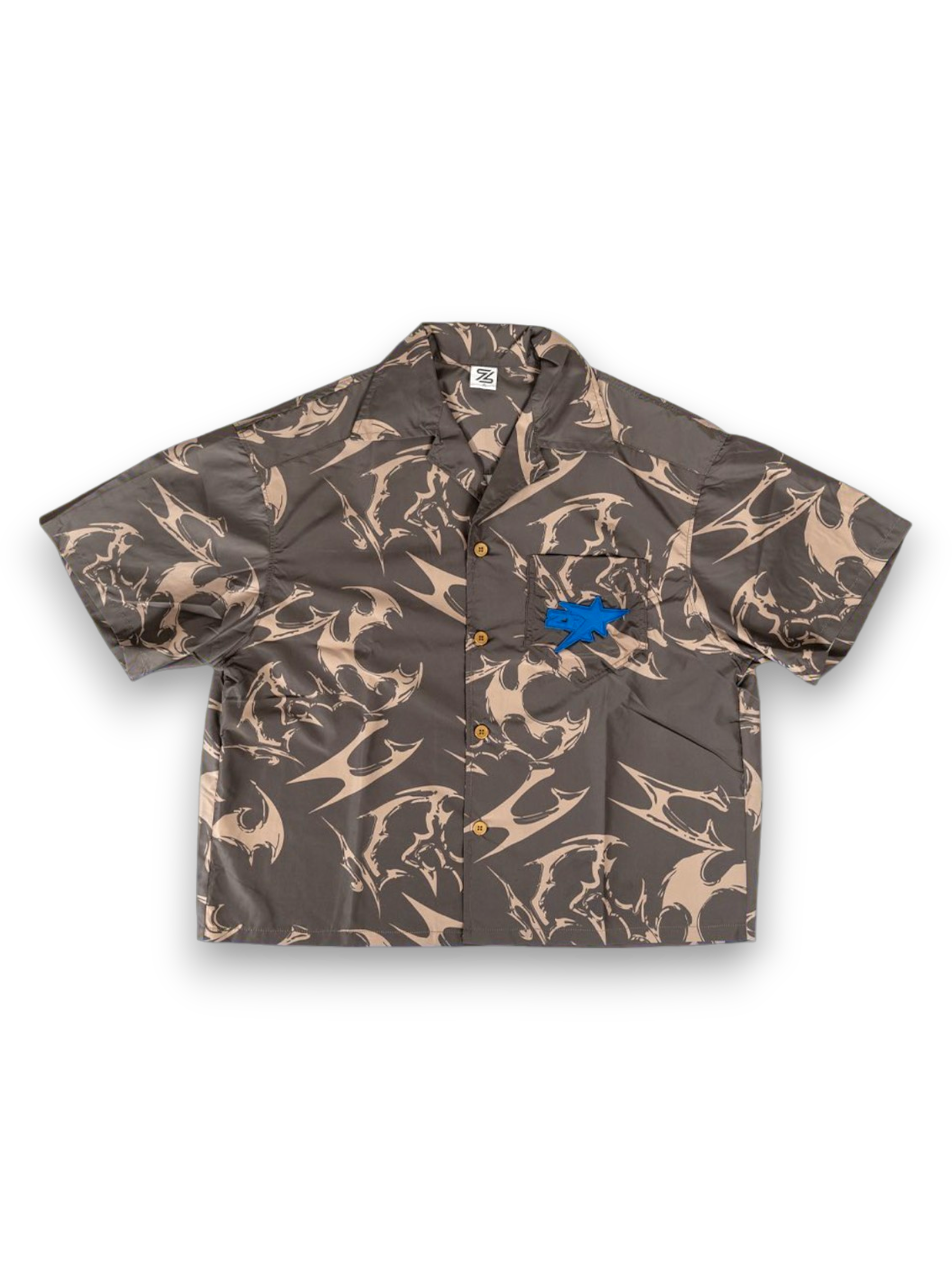 camicia zetaerre camo green