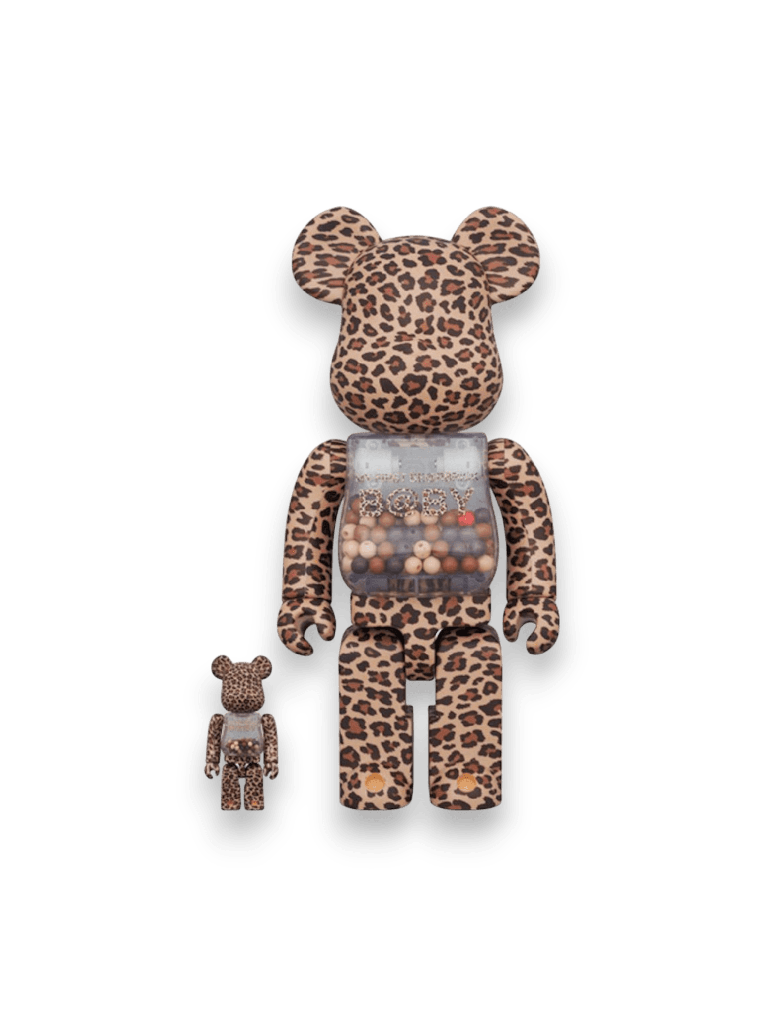 Bearbrick My First Baby Leopard Ver. 100% & 400% Set