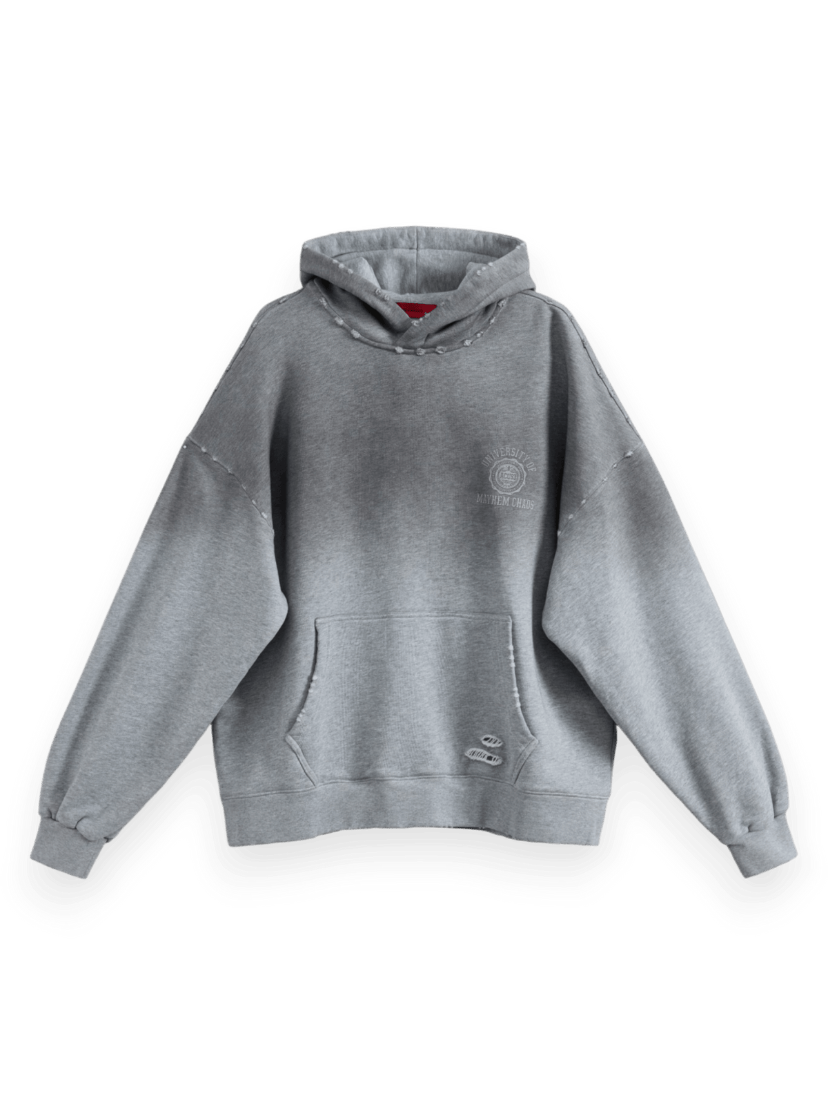 Acupuncture Mayhem Hoodie Grey Heater