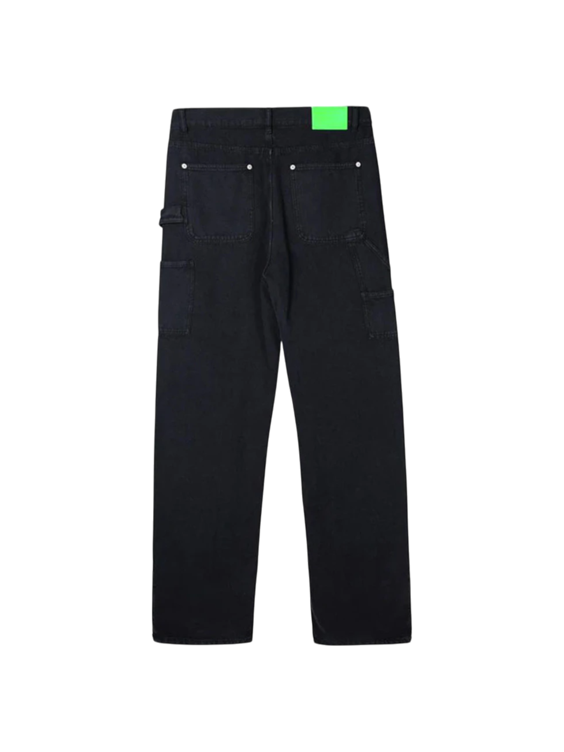 Garment Workshop Double-Knee Carpenter Jeans Washed Black