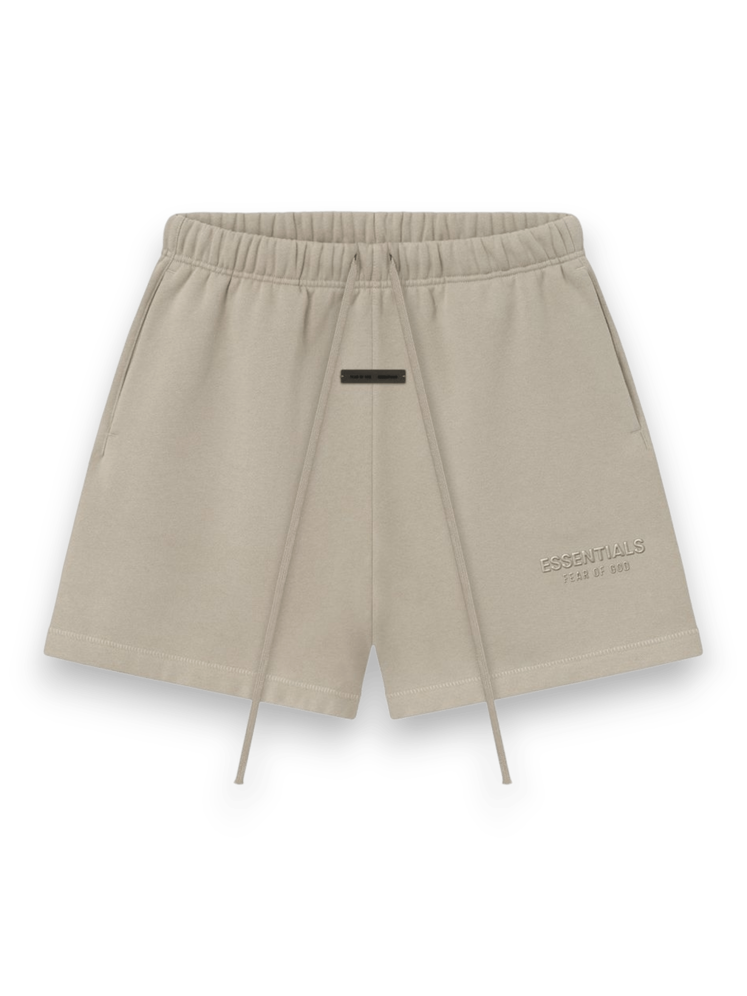 Fear of God Essentials Soccer Fleece Shorts 'Timber'