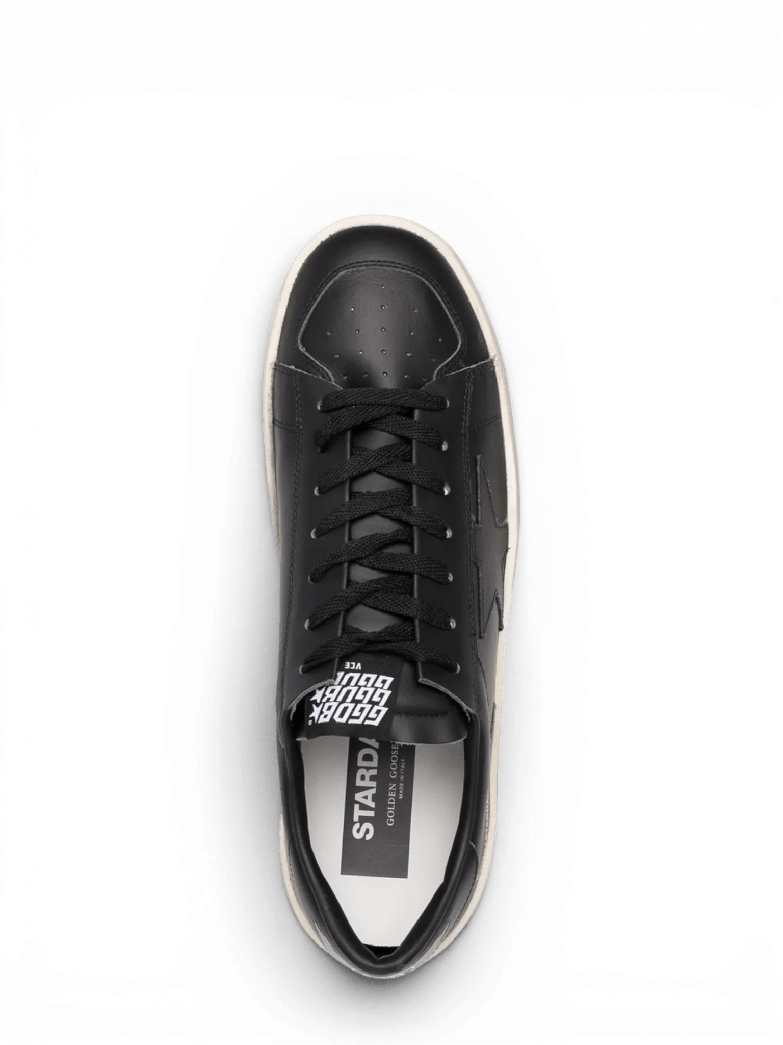 Golden Goose Sneakers Stardan Black and White