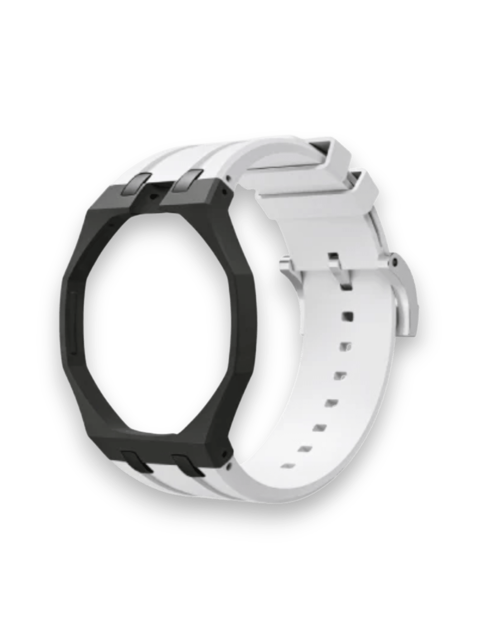 Ap Swatch Royal Pop Bioceramic And Silicone Strap Black/White
