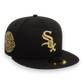 New Era Chicago White Sox Cooperstown Metallic Black 59FIFTY Fitted Cap